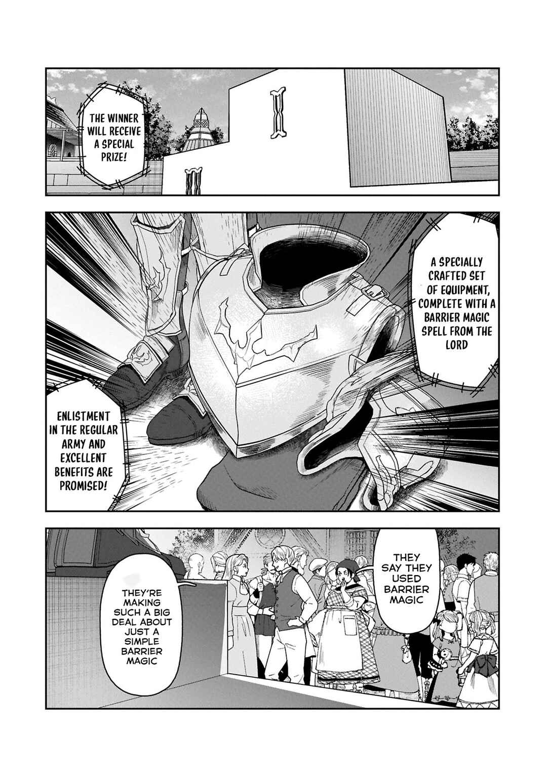 Page 25 Chapter 9 Kuni ni Saikyou no Barrier wo Hattara Heiwa ni Narisugite Tsuihousaremashita ~Ore no Mahou ga Yabasugite, Bijo to Mazoku ni Kakomarerun da ga!?~