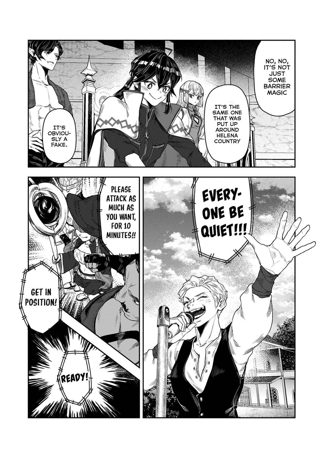 Page 26 Chapter 9 Kuni ni Saikyou no Barrier wo Hattara Heiwa ni Narisugite Tsuihousaremashita ~Ore no Mahou ga Yabasugite, Bijo to Mazoku ni Kakomarerun da ga!?~
