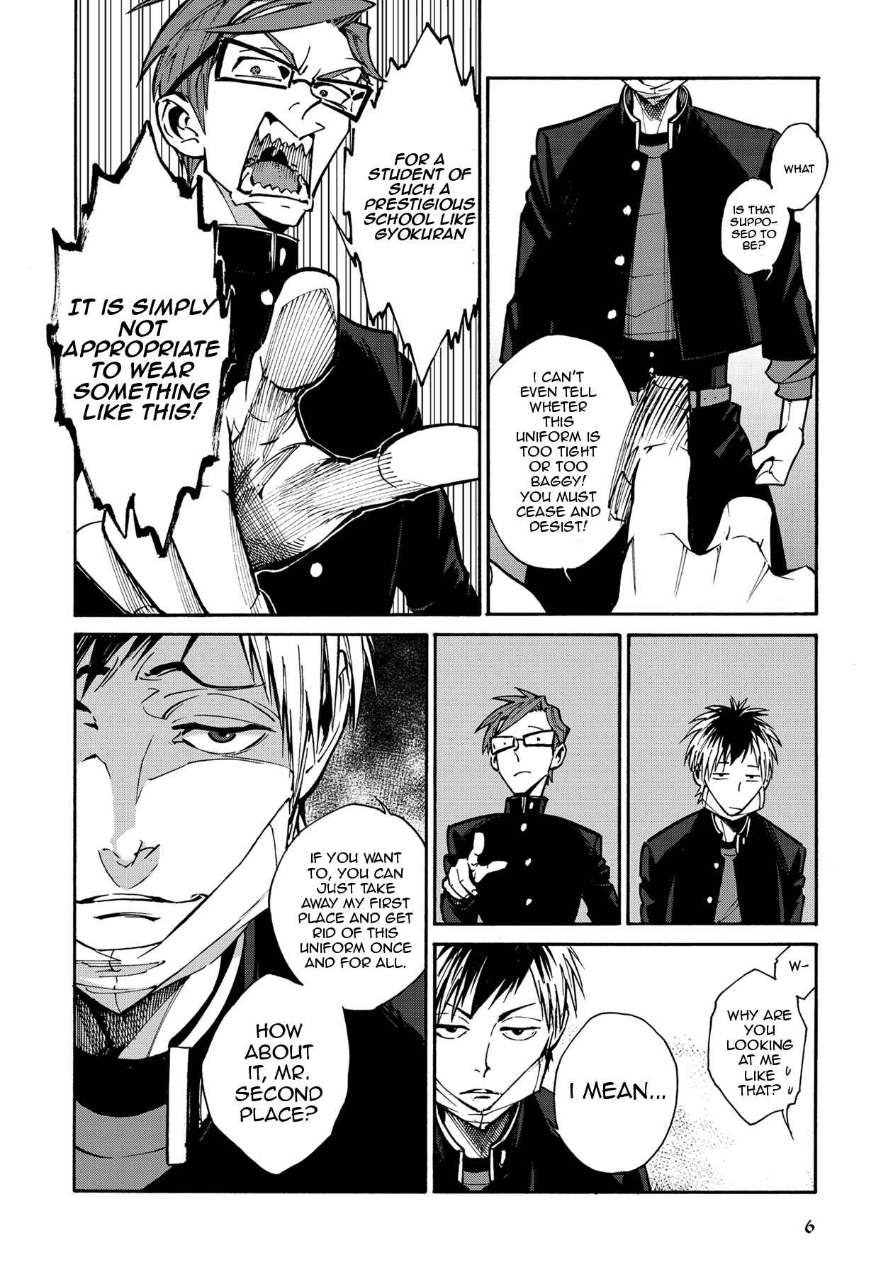 Page 6 Chapter 7 Rojiura Brothers