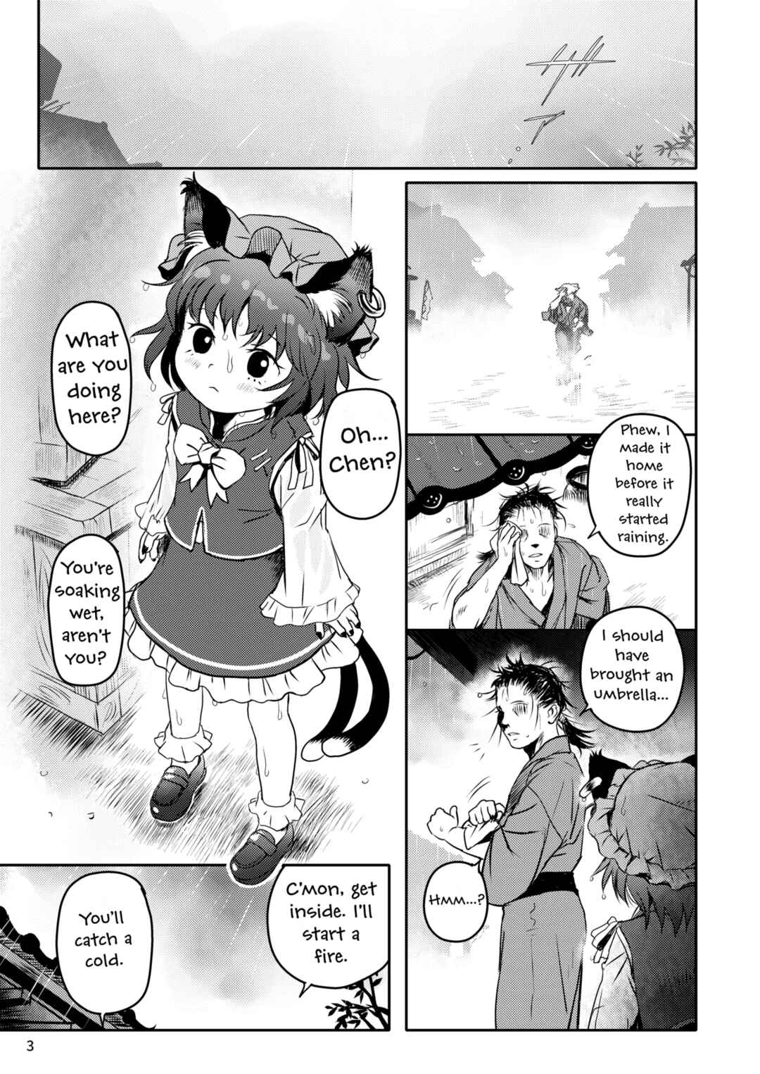 Page 3 Chapter Unknown_e089 Touhou Project - Maseneko! Chen-chan! (Doujinshi)