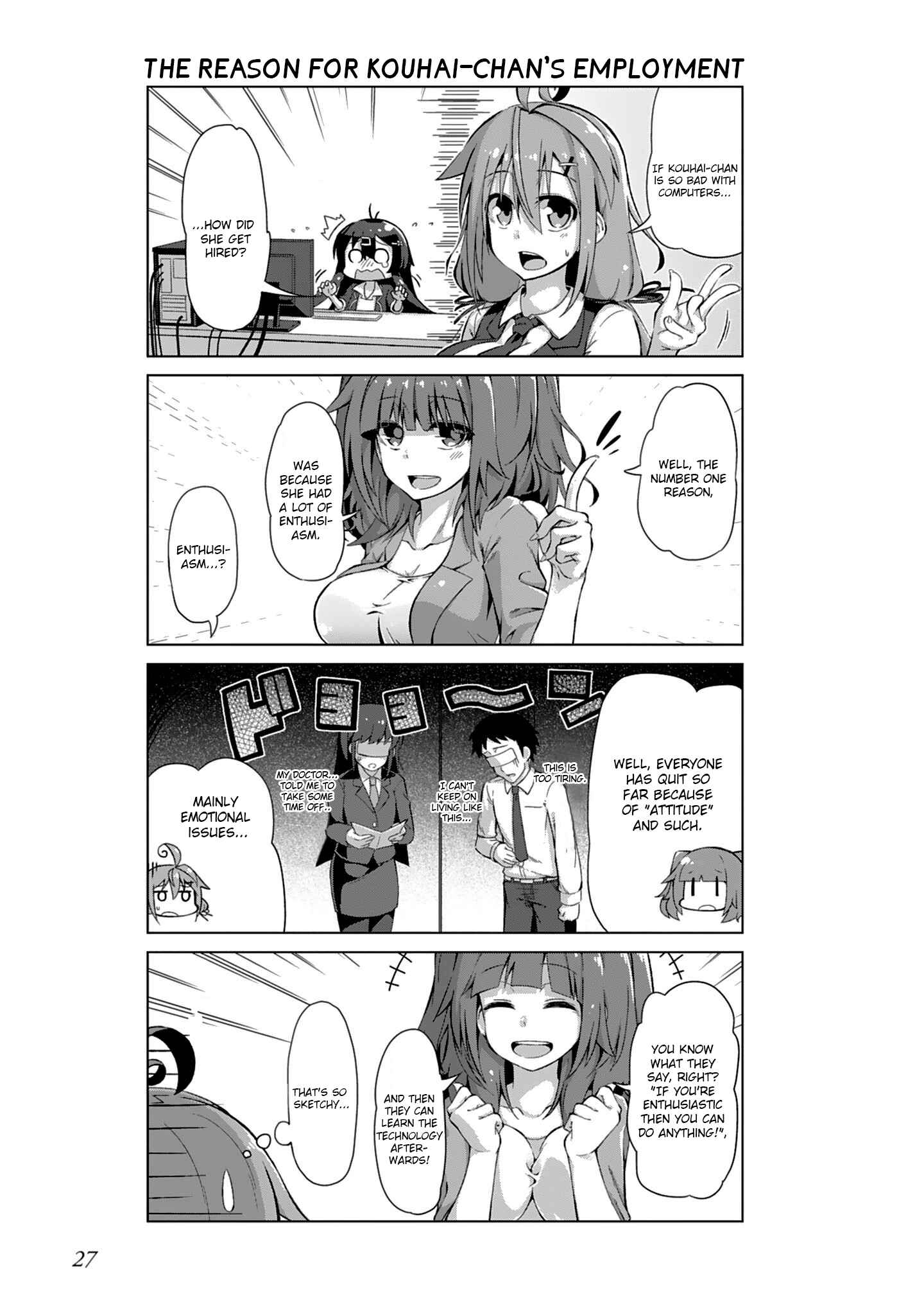 Page 5 Chapter 3 Ikinokore! Shachiku-chan