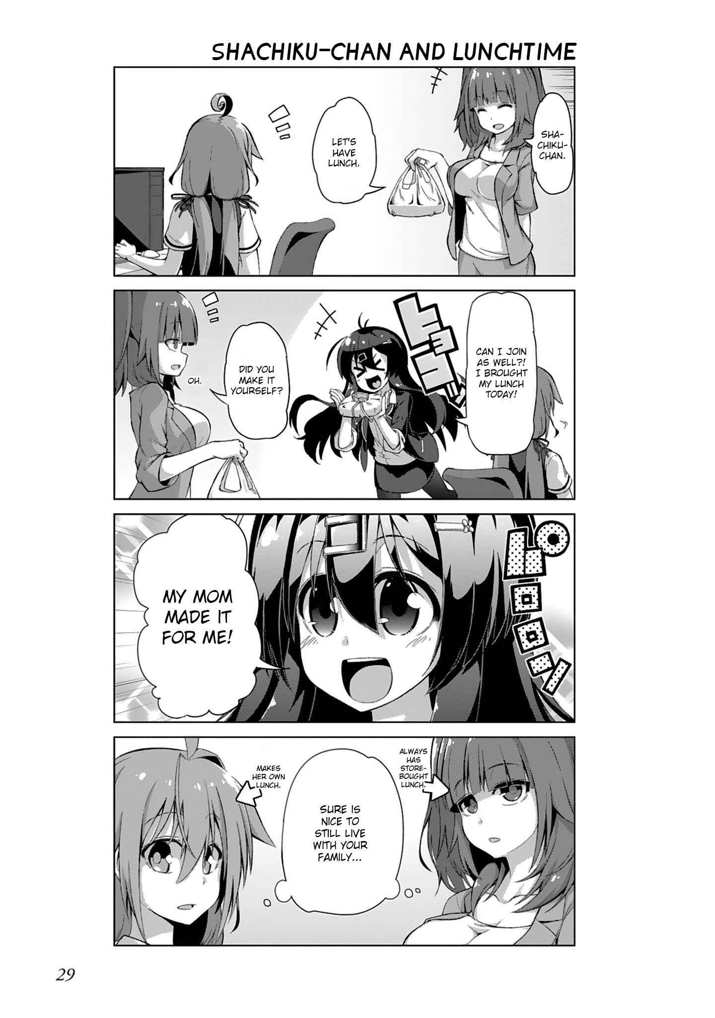 Page 7 Chapter 3 Ikinokore! Shachiku-chan