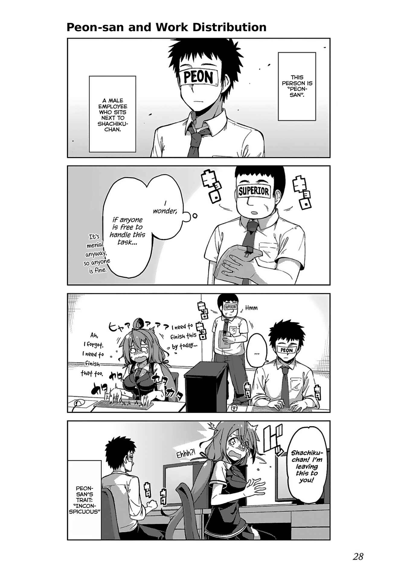 Page 2 Chapter 9 Ikinokore! Shachiku-chan
