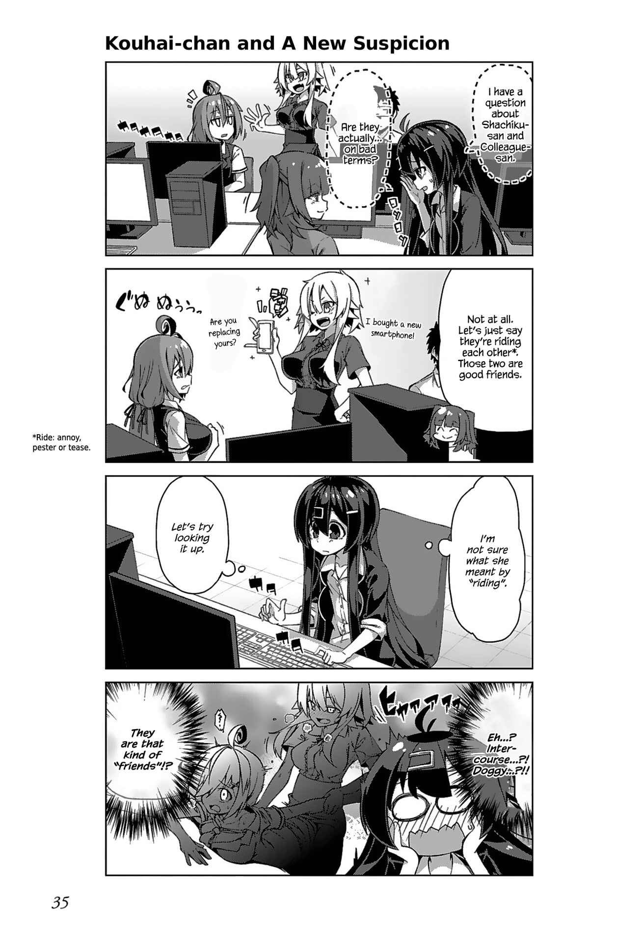 Page 9 Chapter 9 Ikinokore! Shachiku-chan