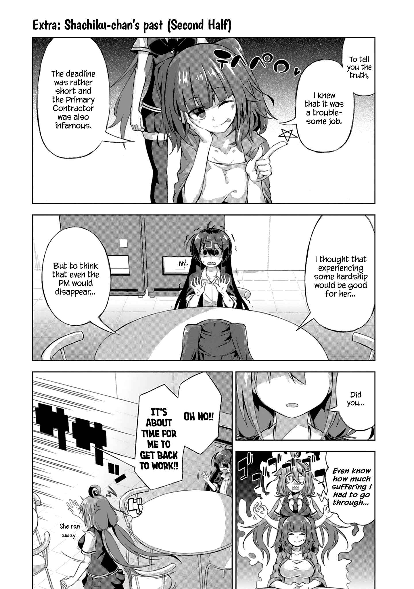 Page 1 Chapter 6.6 Ikinokore! Shachiku-chan