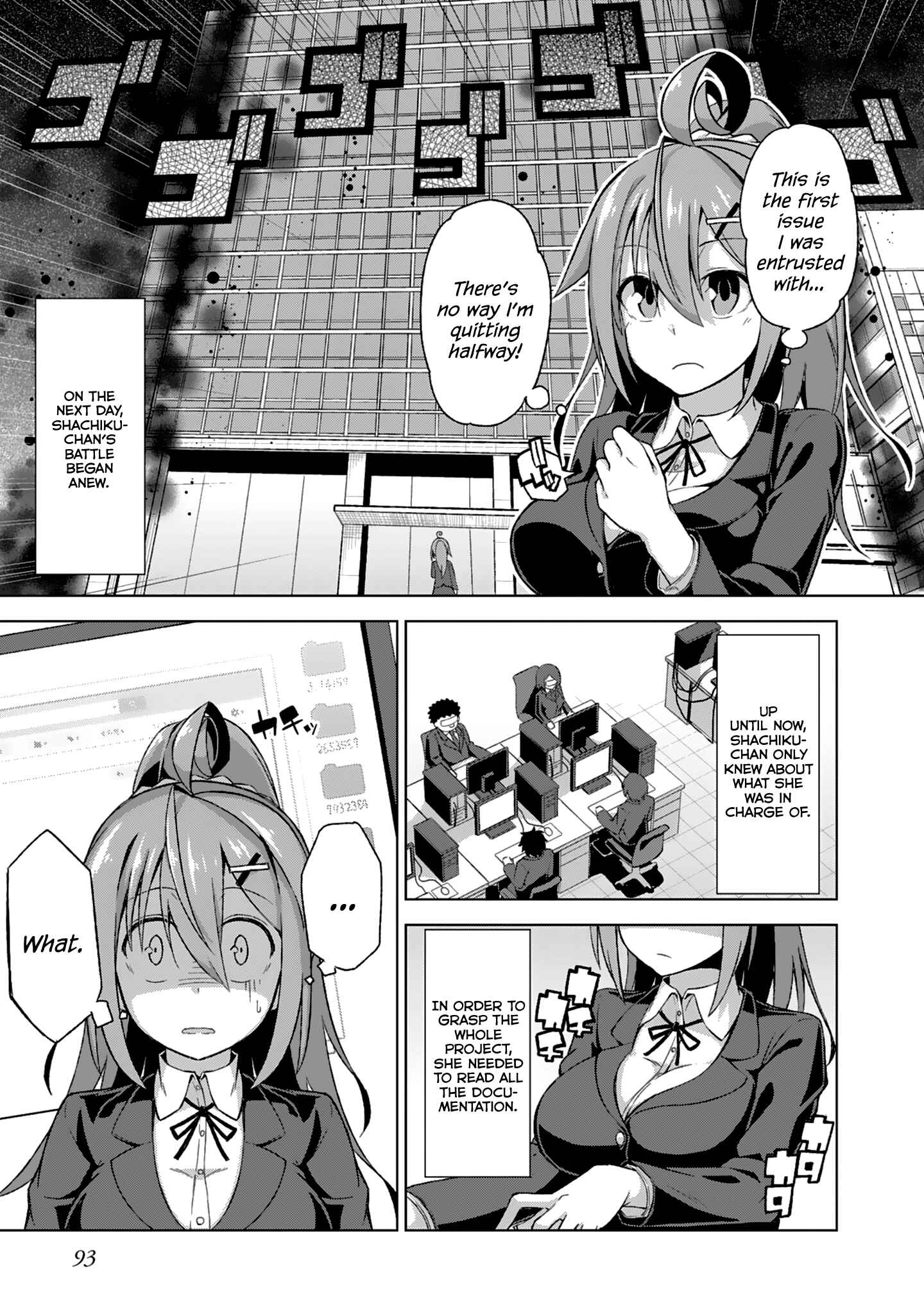 Page 9 Chapter 6.6 Ikinokore! Shachiku-chan
