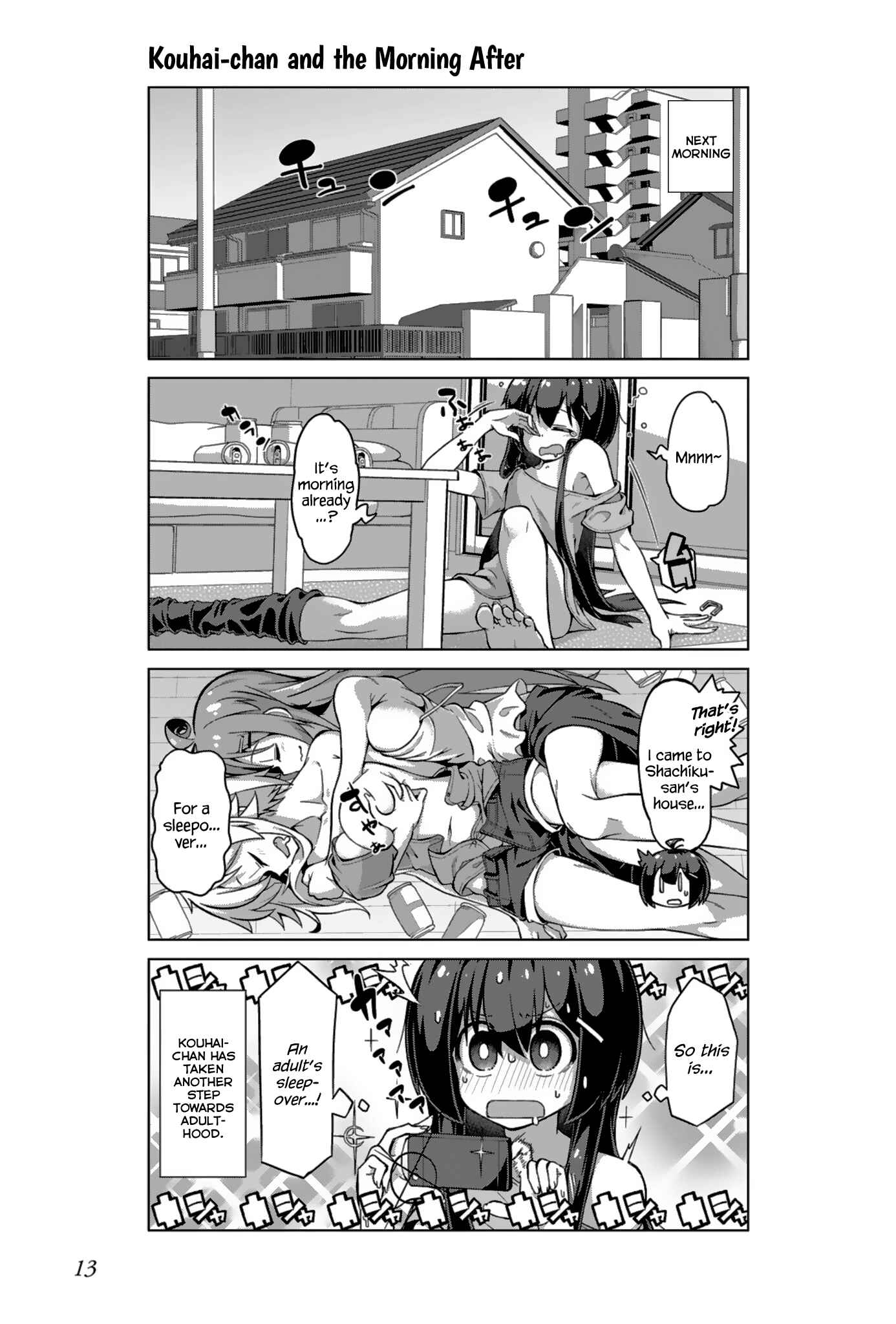 Page 11 Chapter 13 Ikinokore! Shachiku-chan