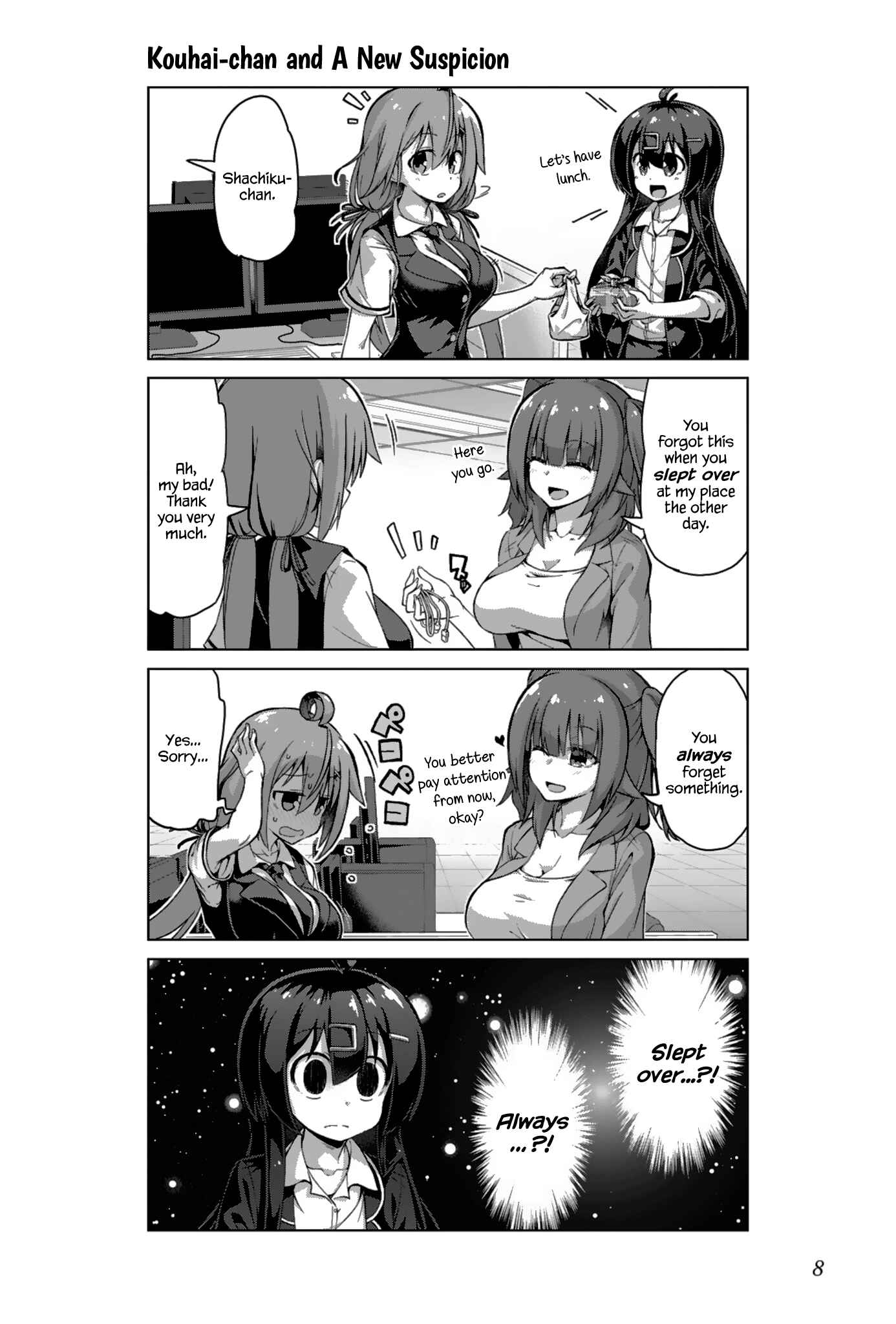 Page 6 Chapter 13 Ikinokore! Shachiku-chan