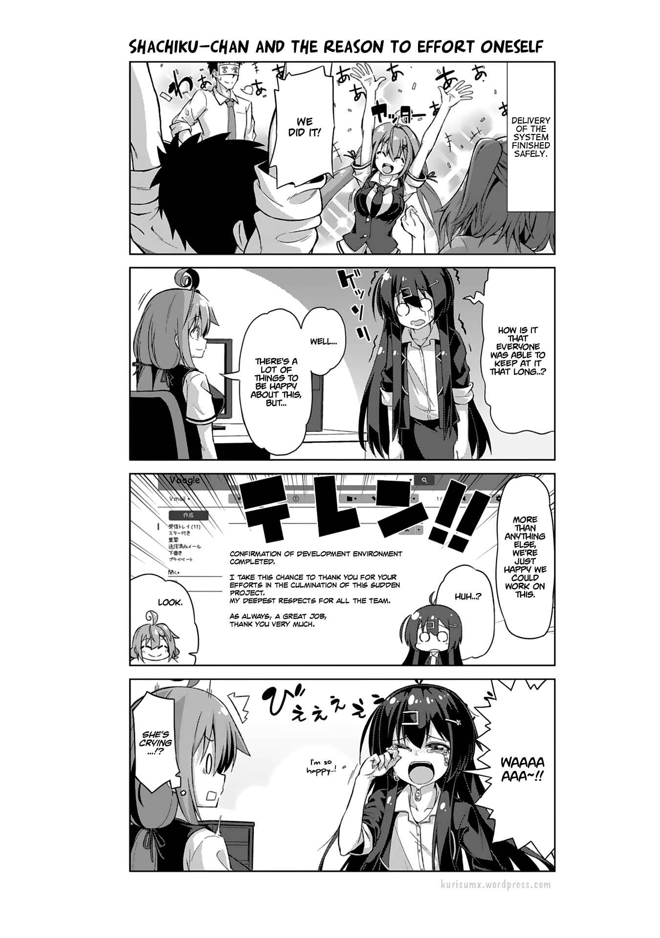 Page 10 Chapter 6 Ikinokore! Shachiku-chan