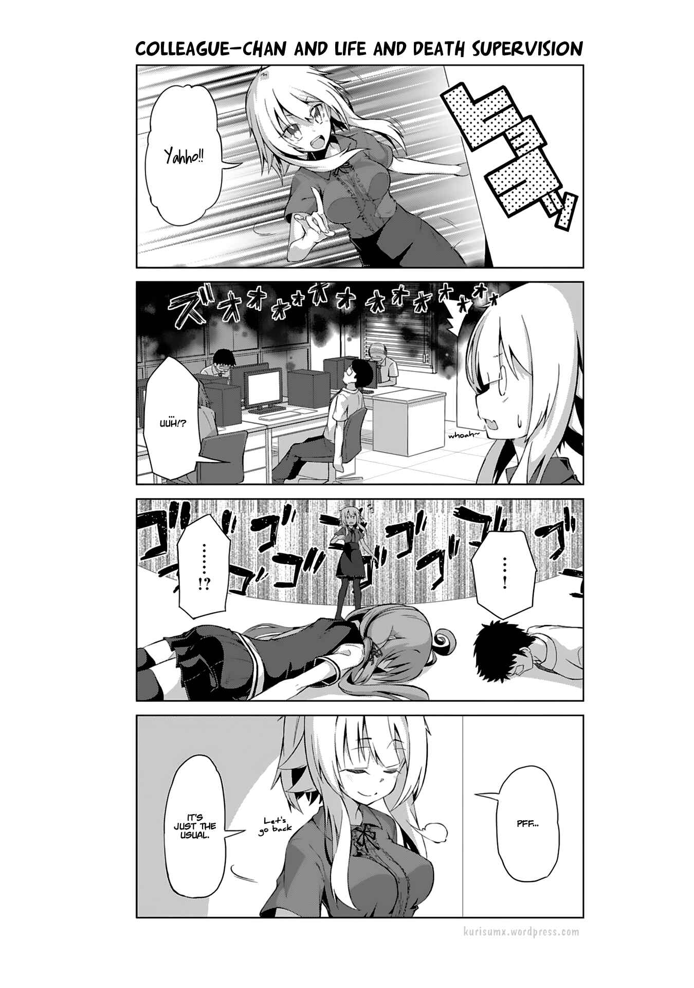 Page 8 Chapter 6 Ikinokore! Shachiku-chan