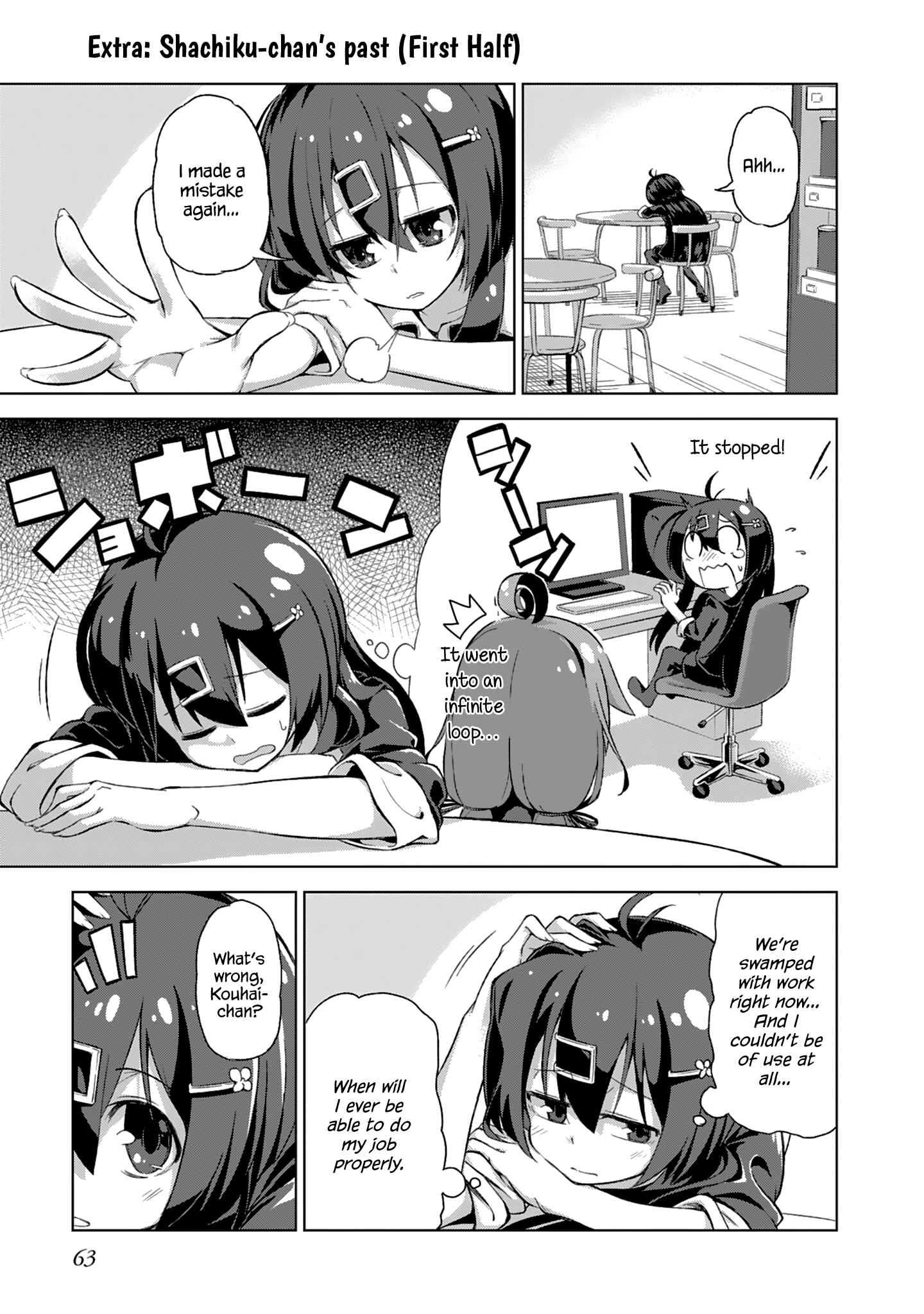 Page 1 Chapter 6.5 Ikinokore! Shachiku-chan