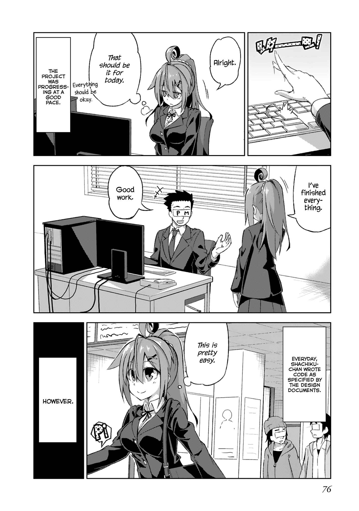 Page 14 Chapter 6.5 Ikinokore! Shachiku-chan
