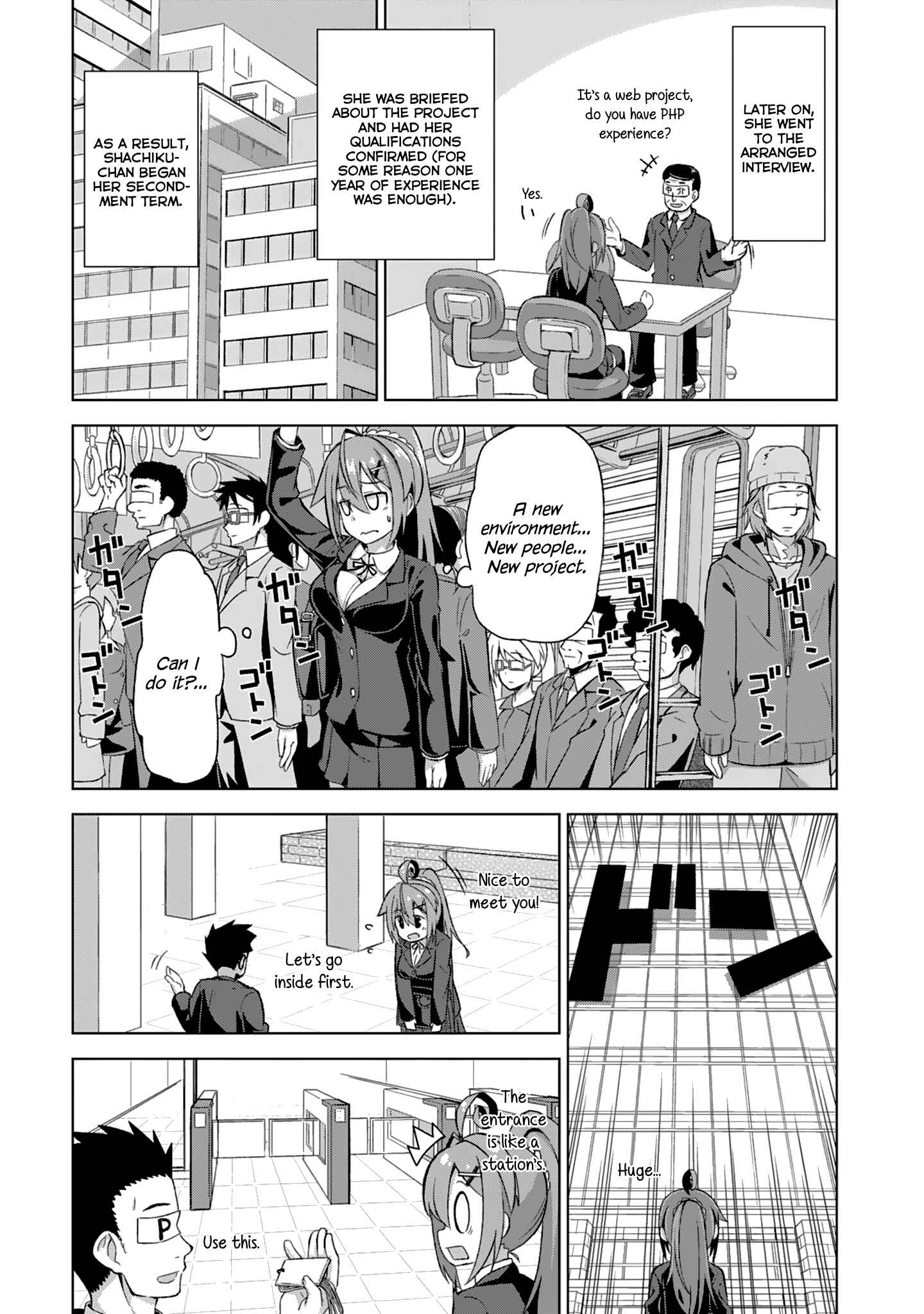 Page 9 Chapter 6.5 Ikinokore! Shachiku-chan
