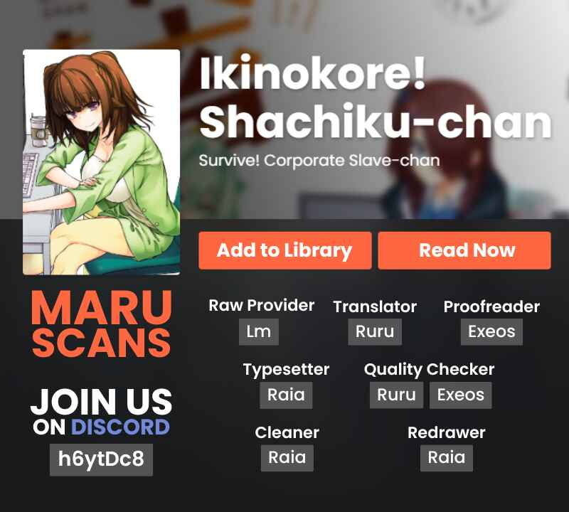 Page 13 Chapter 16 Ikinokore! Shachiku-chan