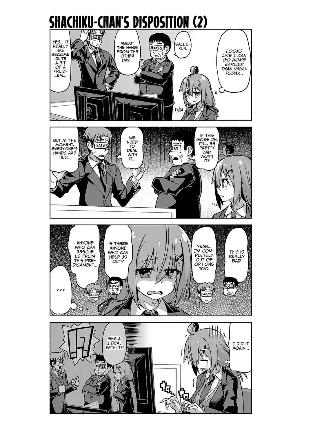 Page 3 Chapter 16 Ikinokore! Shachiku-chan