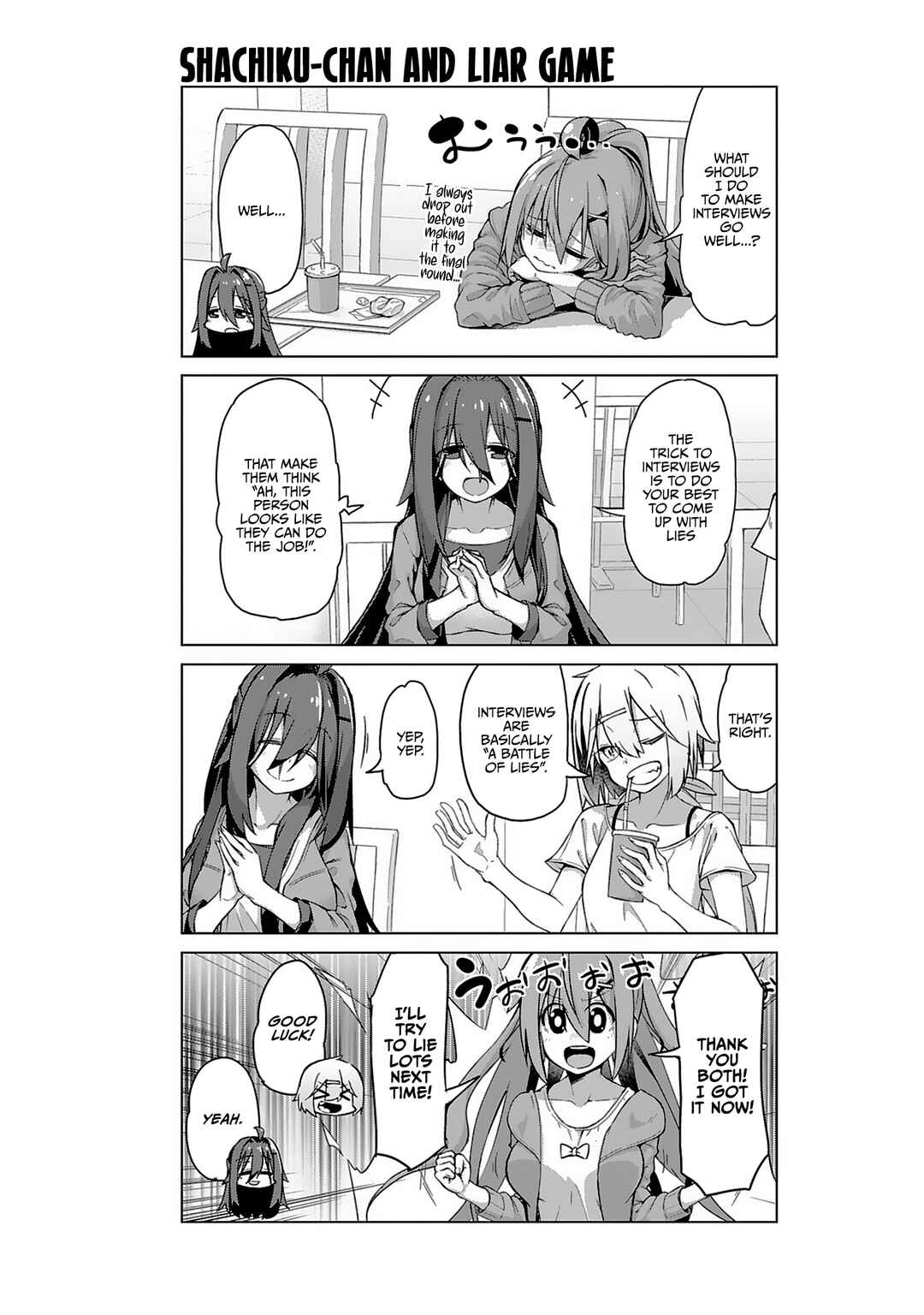 Page 8 Chapter 16 Ikinokore! Shachiku-chan