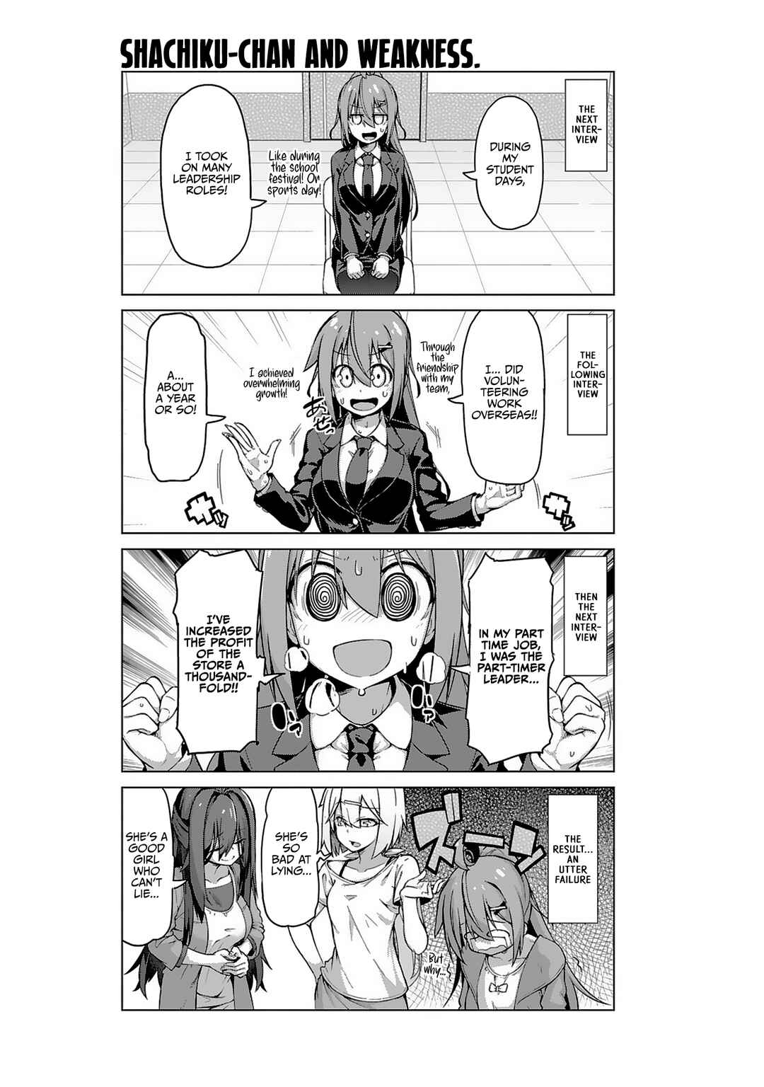 Page 9 Chapter 16 Ikinokore! Shachiku-chan