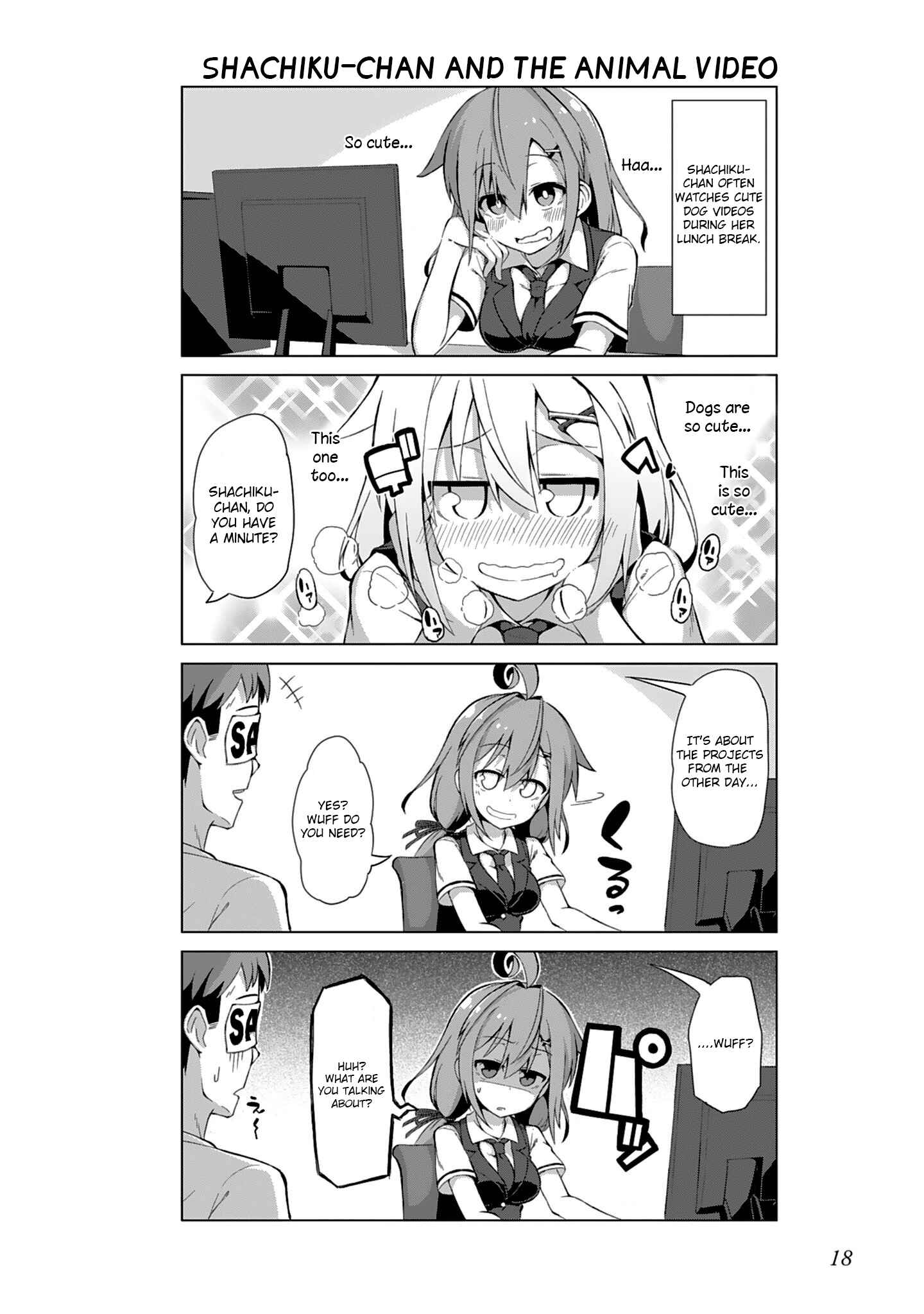 Page 6 Chapter 2 Ikinokore! Shachiku-chan