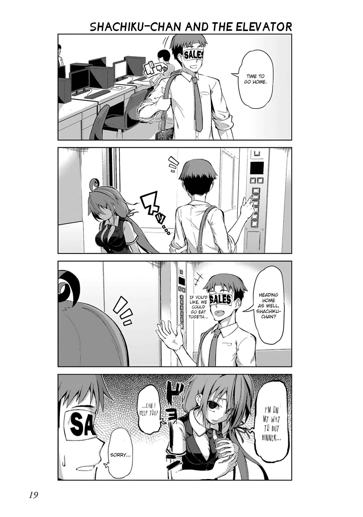 Page 7 Chapter 2 Ikinokore! Shachiku-chan