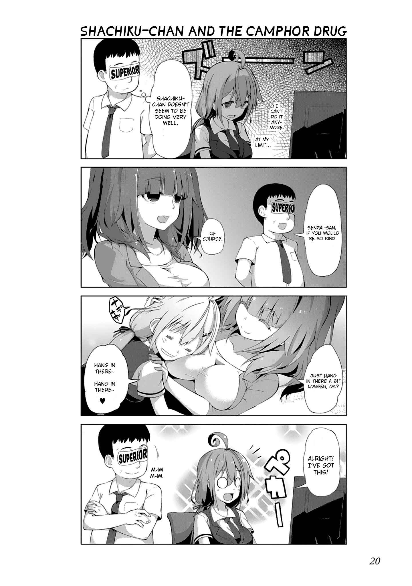 Page 8 Chapter 2 Ikinokore! Shachiku-chan