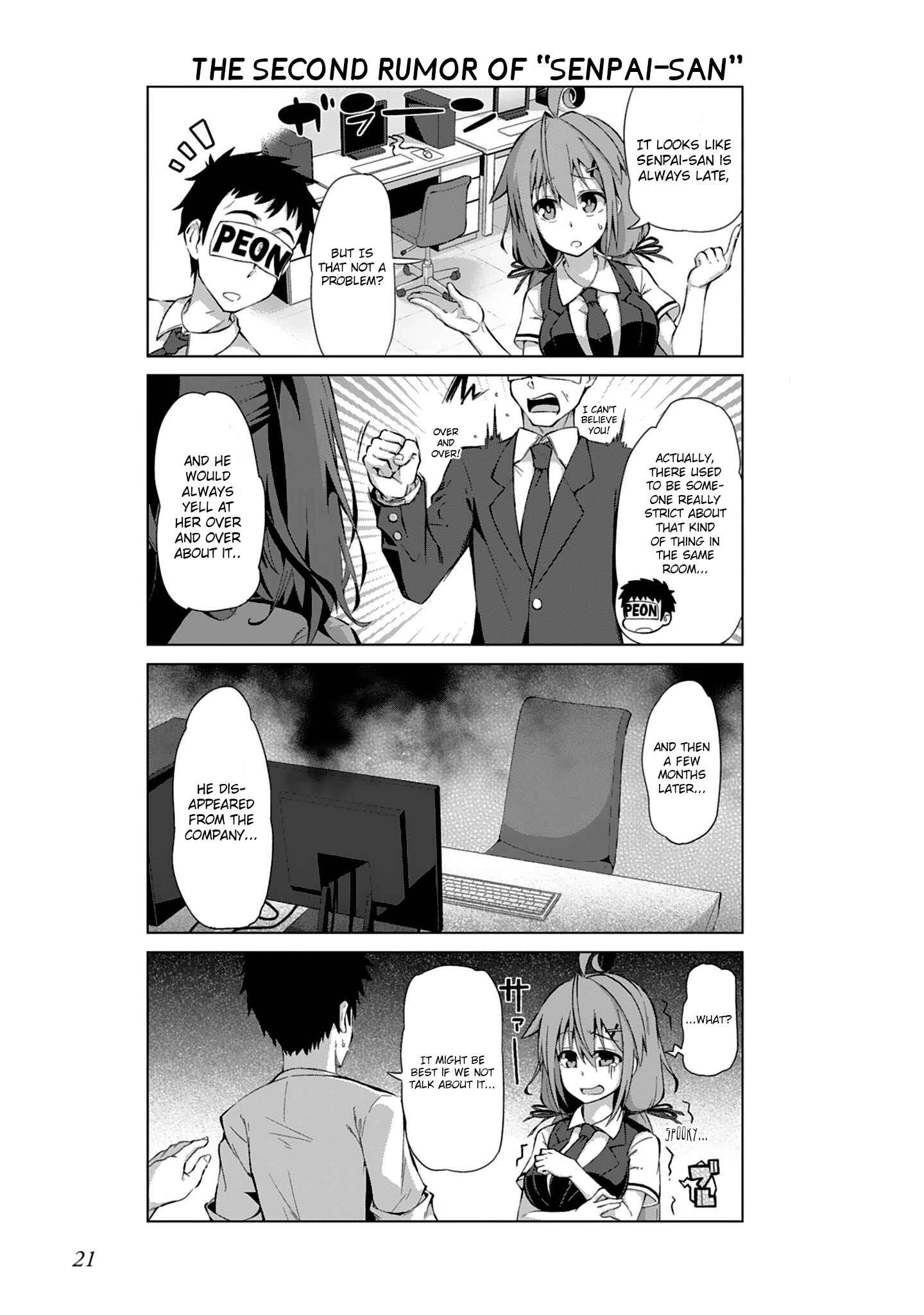 Page 9 Chapter 2 Ikinokore! Shachiku-chan