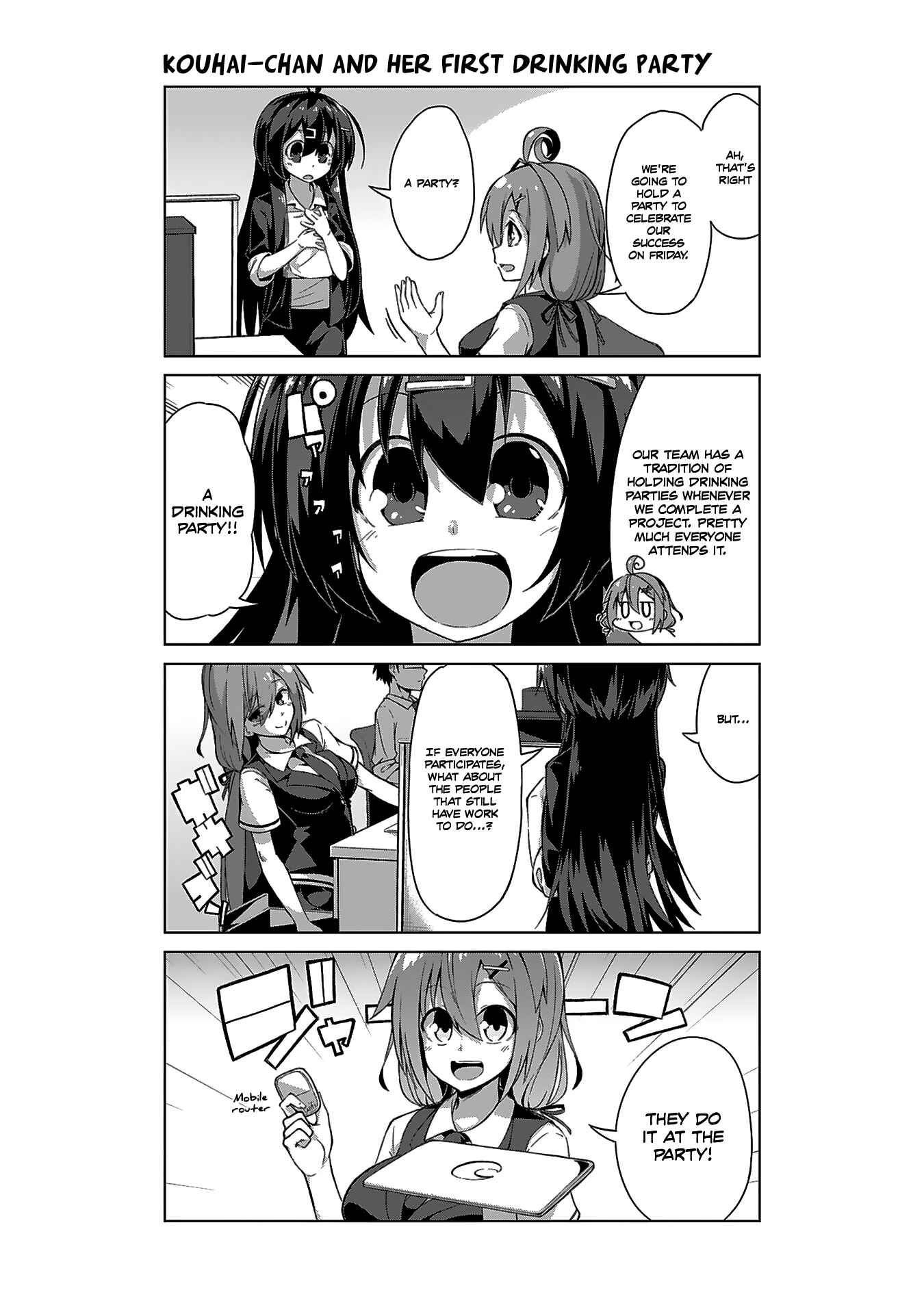 Page 8 Chapter 7 Ikinokore! Shachiku-chan
