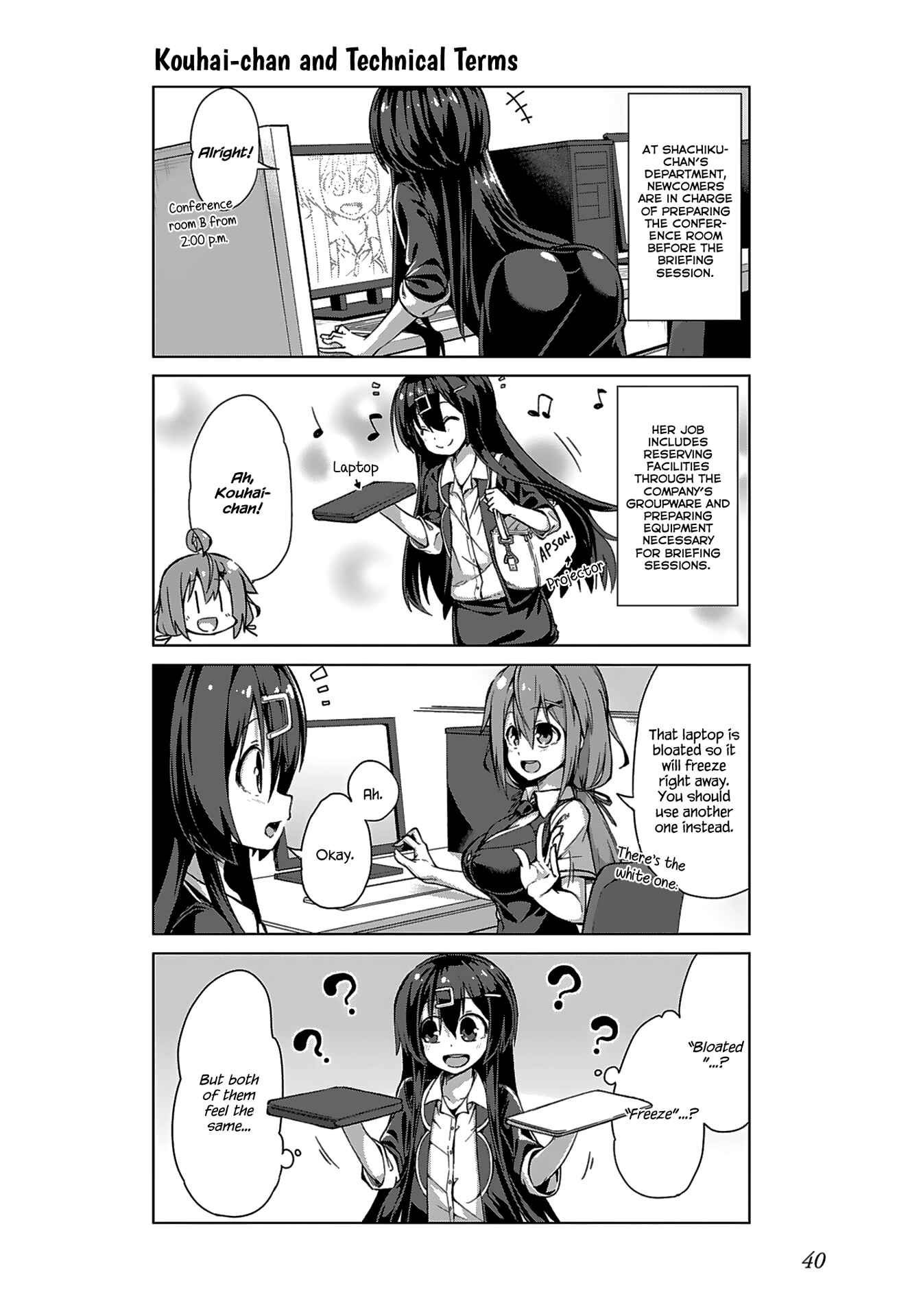 Page 2 Chapter 10 Ikinokore! Shachiku-chan