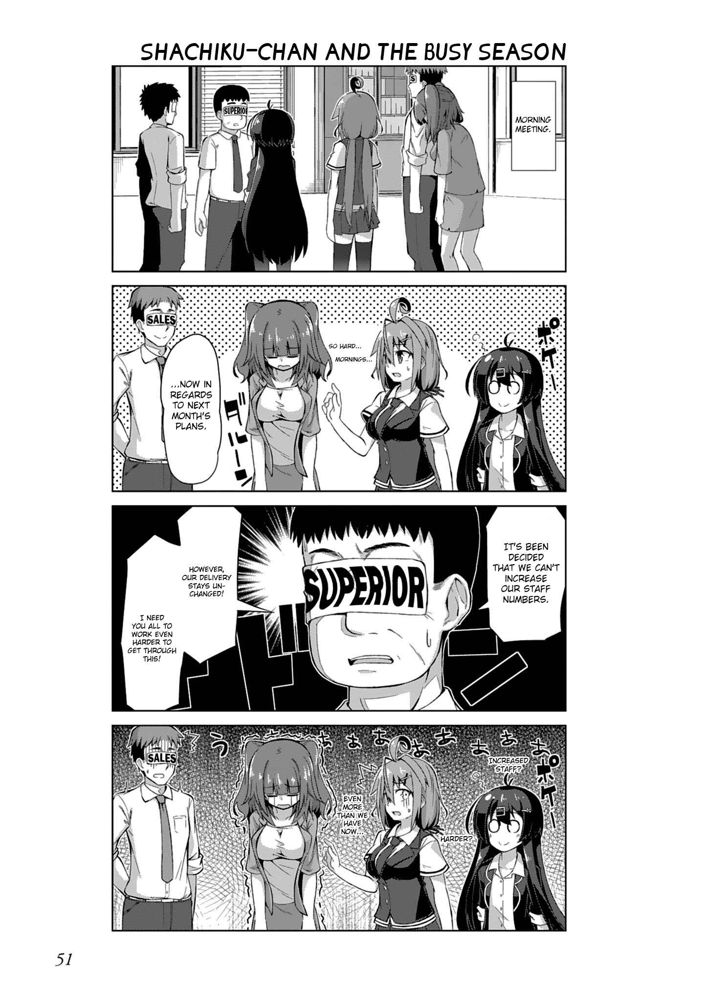 Page 9 Chapter 5 Ikinokore! Shachiku-chan