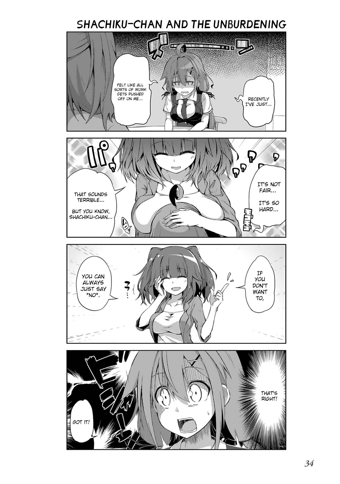 Page 2 Chapter 4 Ikinokore! Shachiku-chan