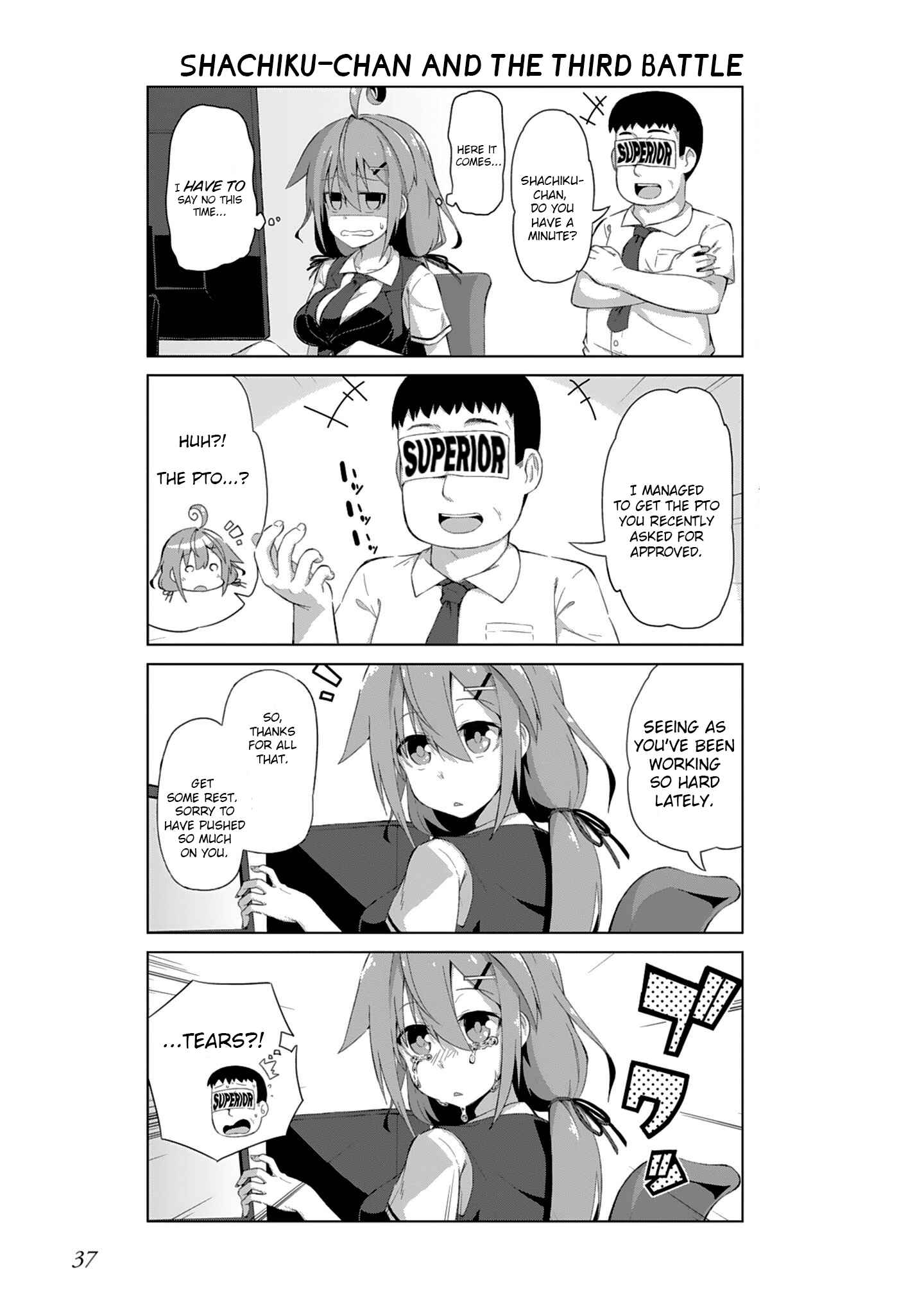Page 5 Chapter 4 Ikinokore! Shachiku-chan