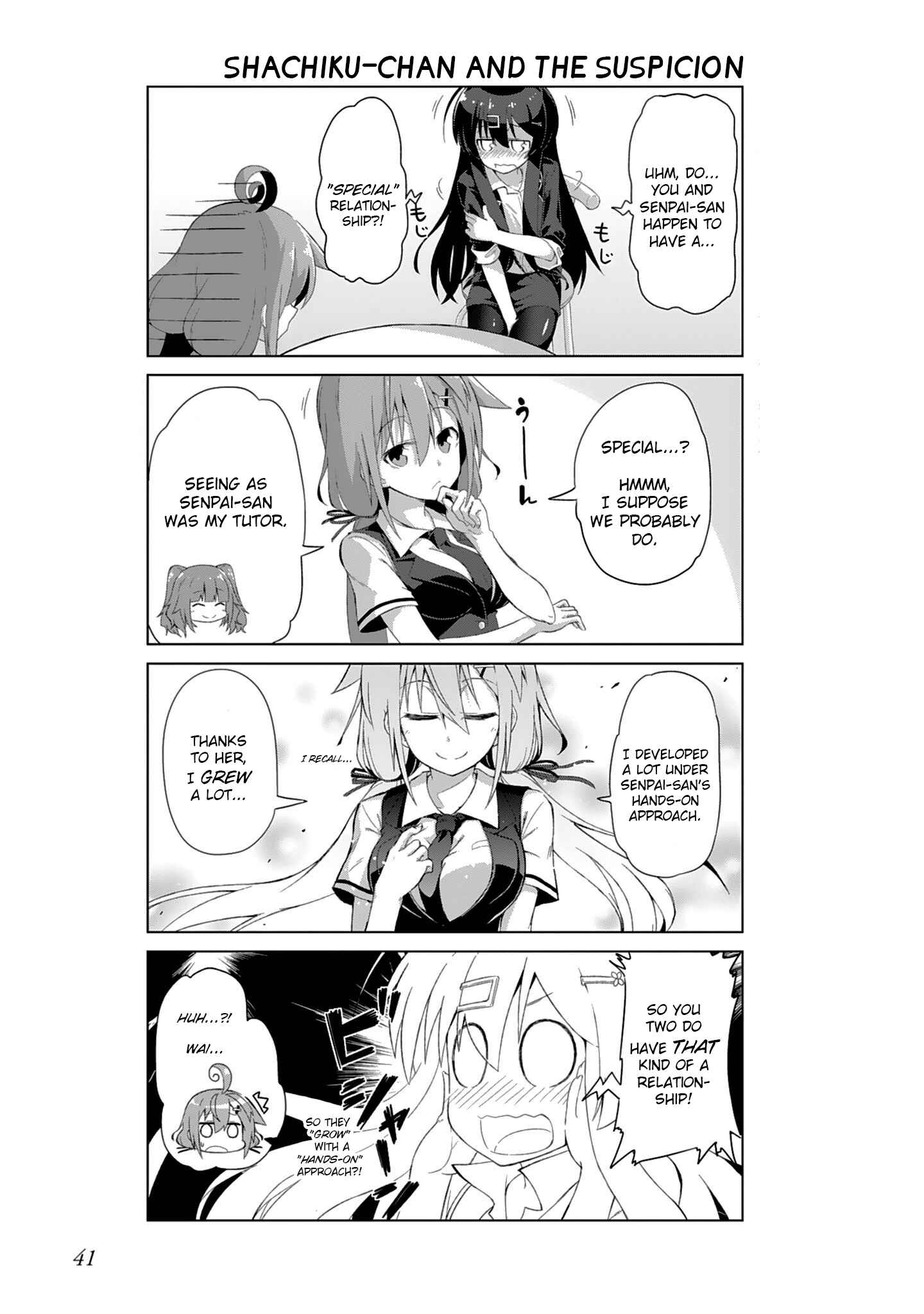 Page 9 Chapter 4 Ikinokore! Shachiku-chan