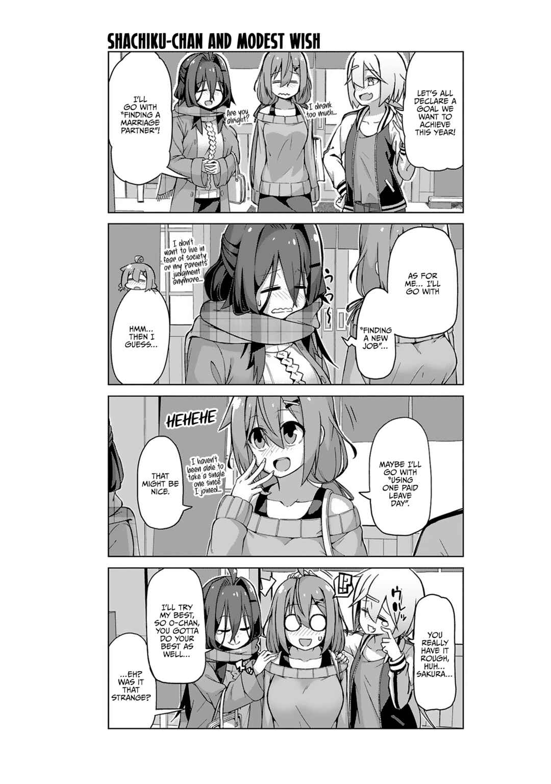 Page 10 Chapter 18 Ikinokore! Shachiku-chan