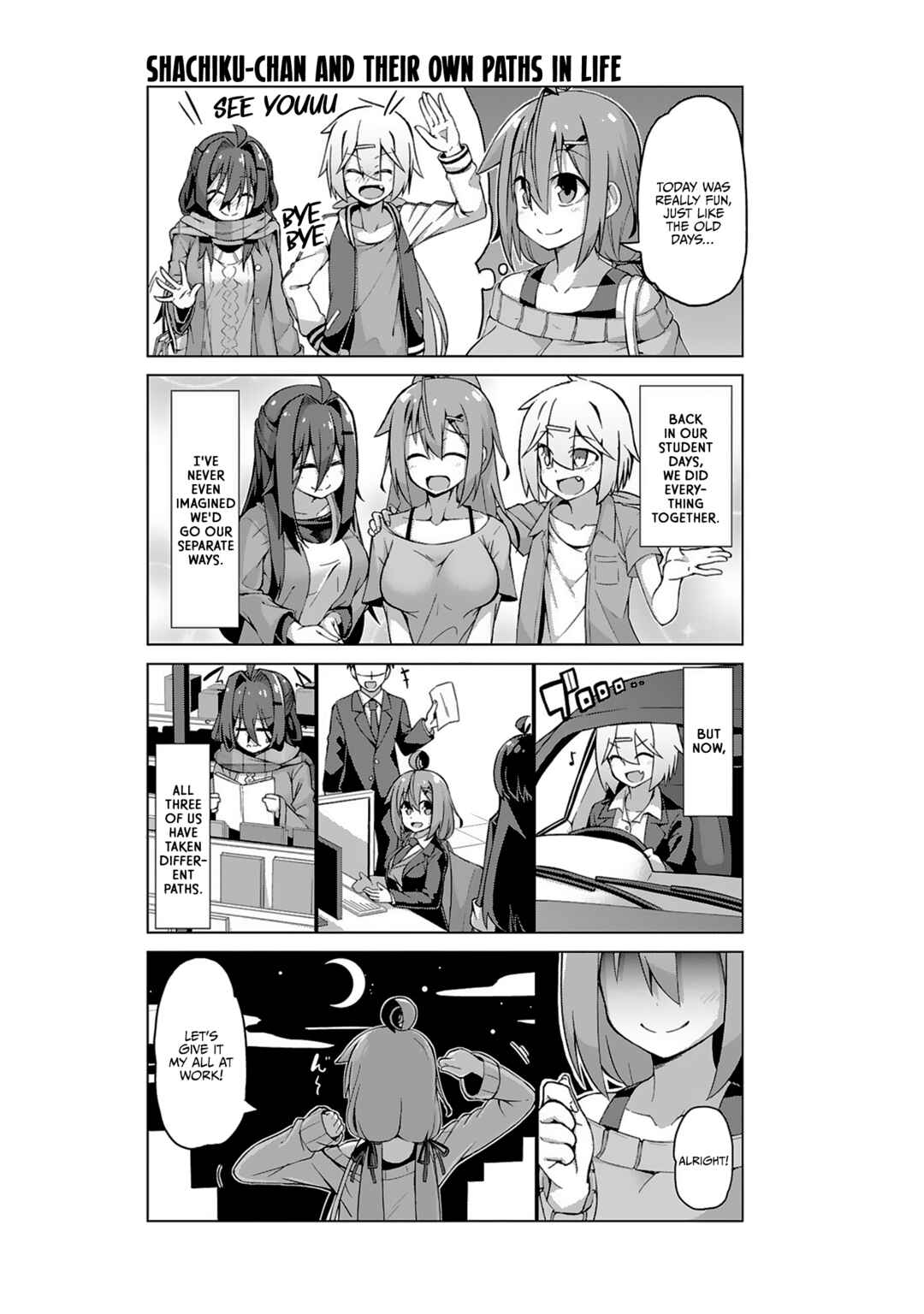 Page 11 Chapter 18 Ikinokore! Shachiku-chan