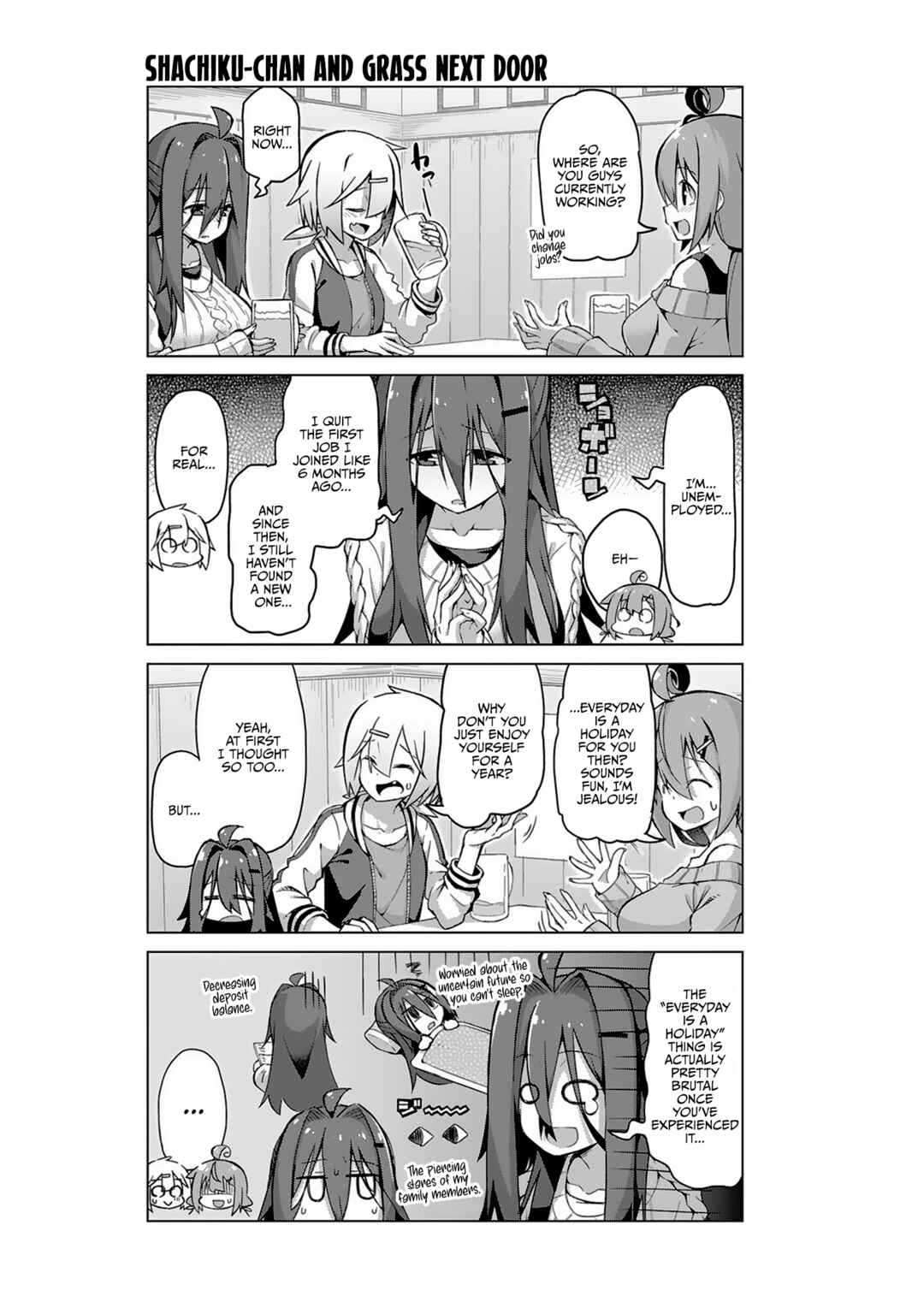 Page 7 Chapter 18 Ikinokore! Shachiku-chan