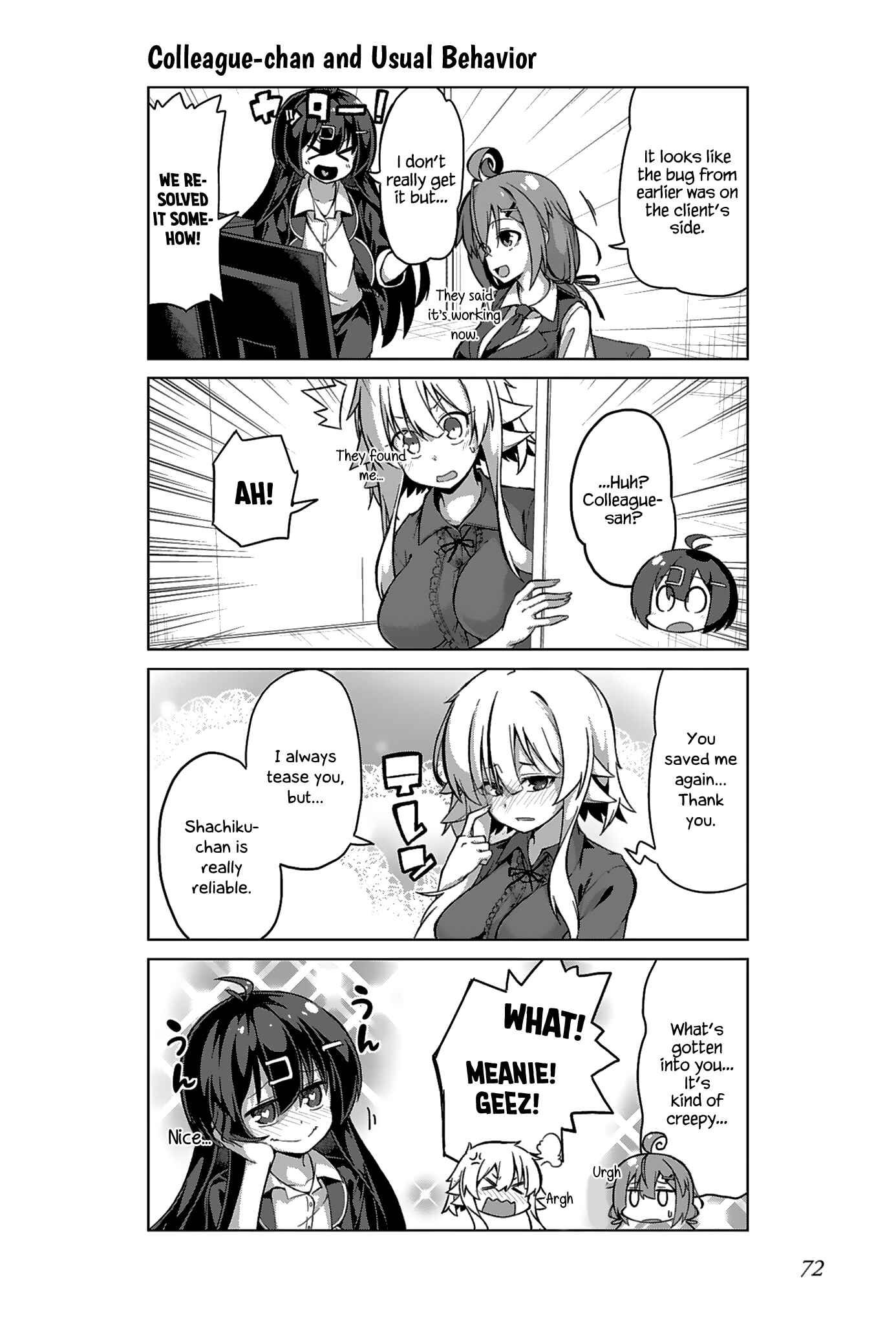 Page 10 Chapter 12 Ikinokore! Shachiku-chan