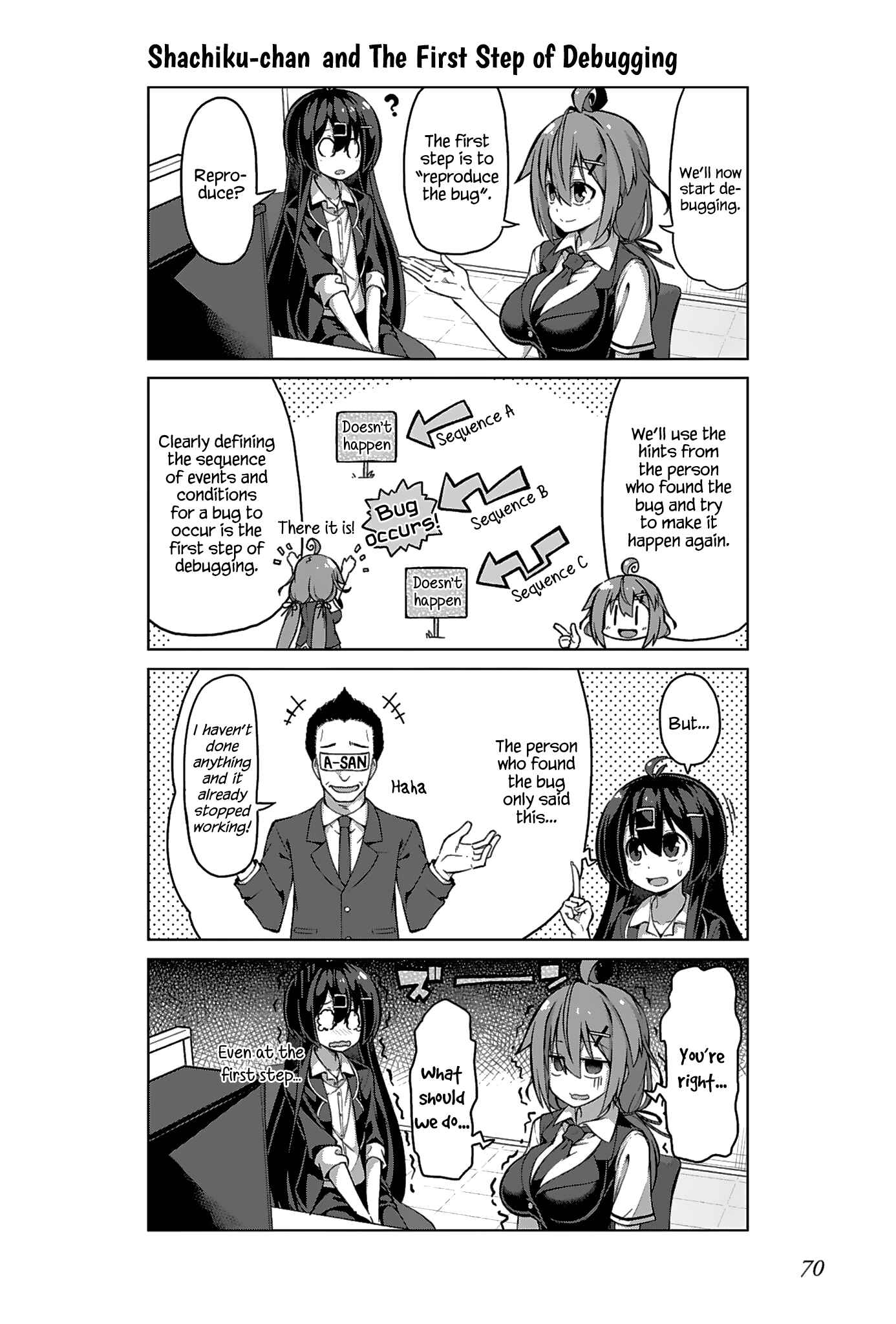 Page 8 Chapter 12 Ikinokore! Shachiku-chan