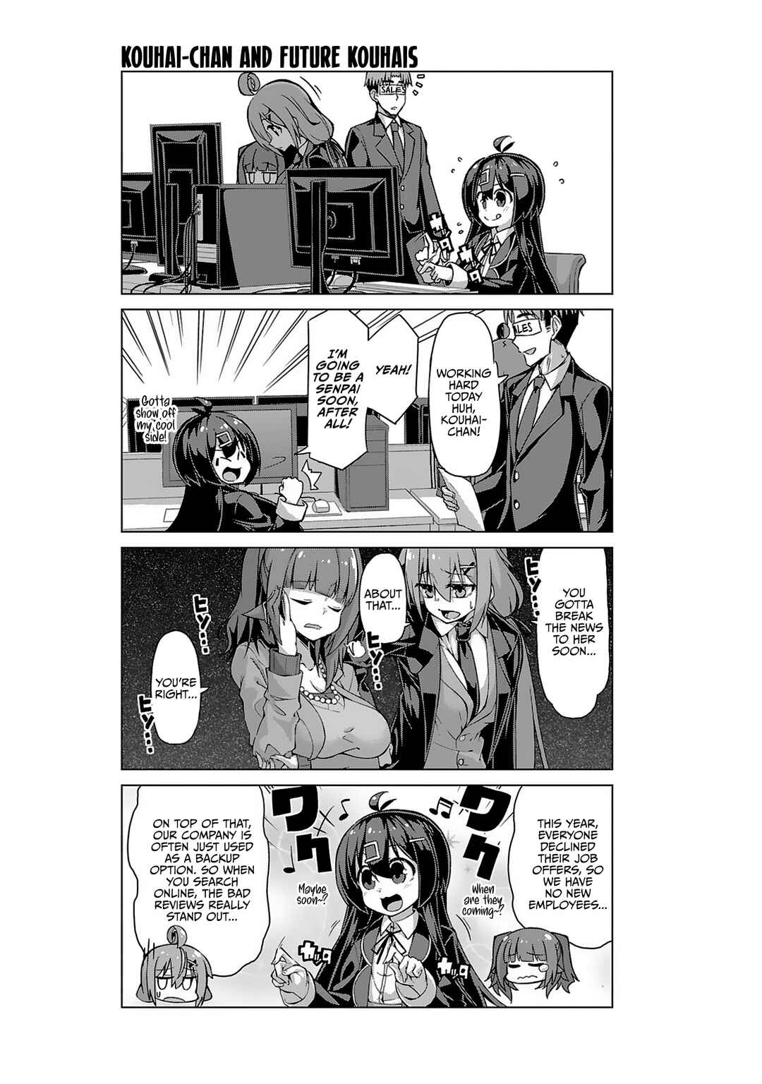 Page 11 Chapter 15 Ikinokore! Shachiku-chan