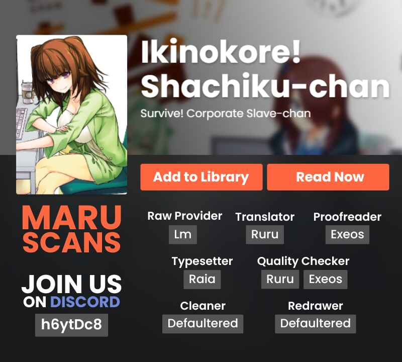 Page 12 Chapter 15 Ikinokore! Shachiku-chan
