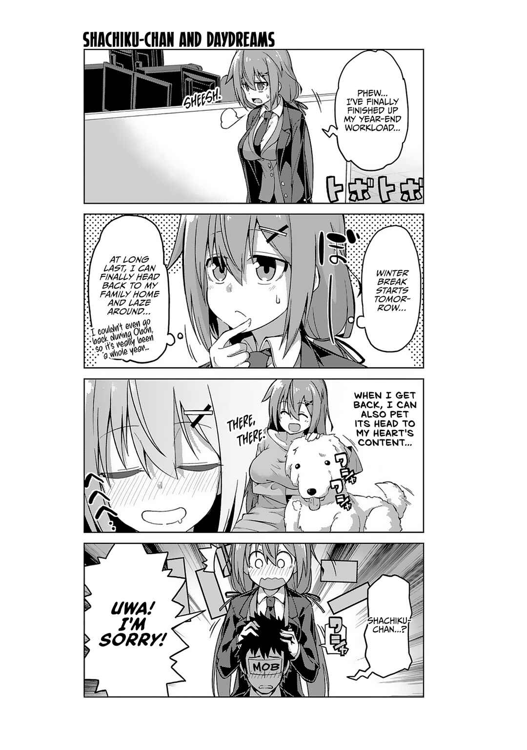 Page 3 Chapter 15 Ikinokore! Shachiku-chan