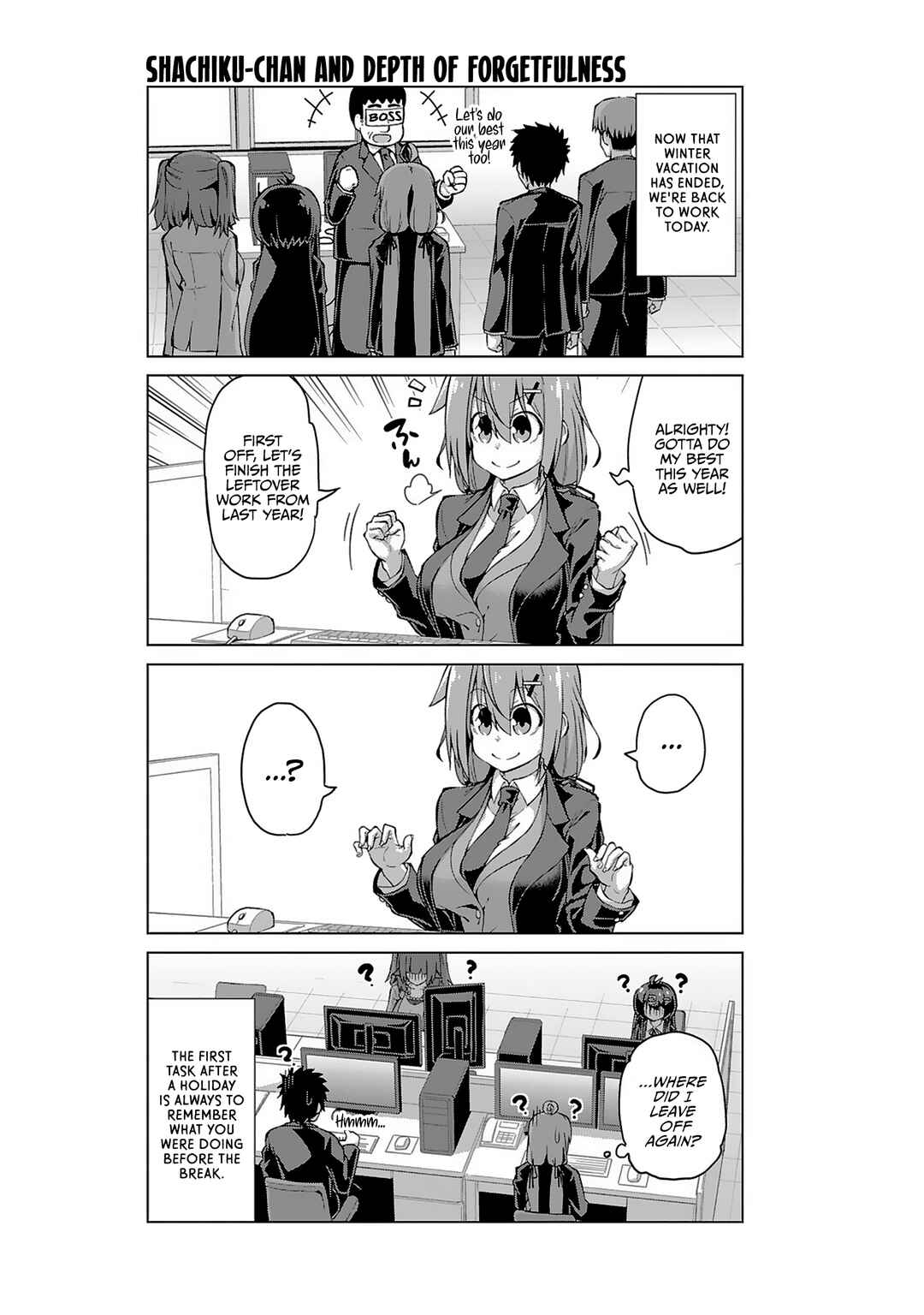 Page 7 Chapter 15 Ikinokore! Shachiku-chan