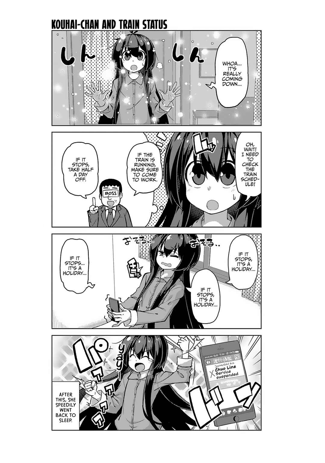 Page 9 Chapter 15 Ikinokore! Shachiku-chan