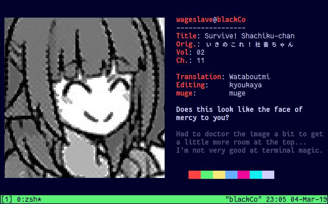 Page 12 Chapter 11 Ikinokore! Shachiku-chan