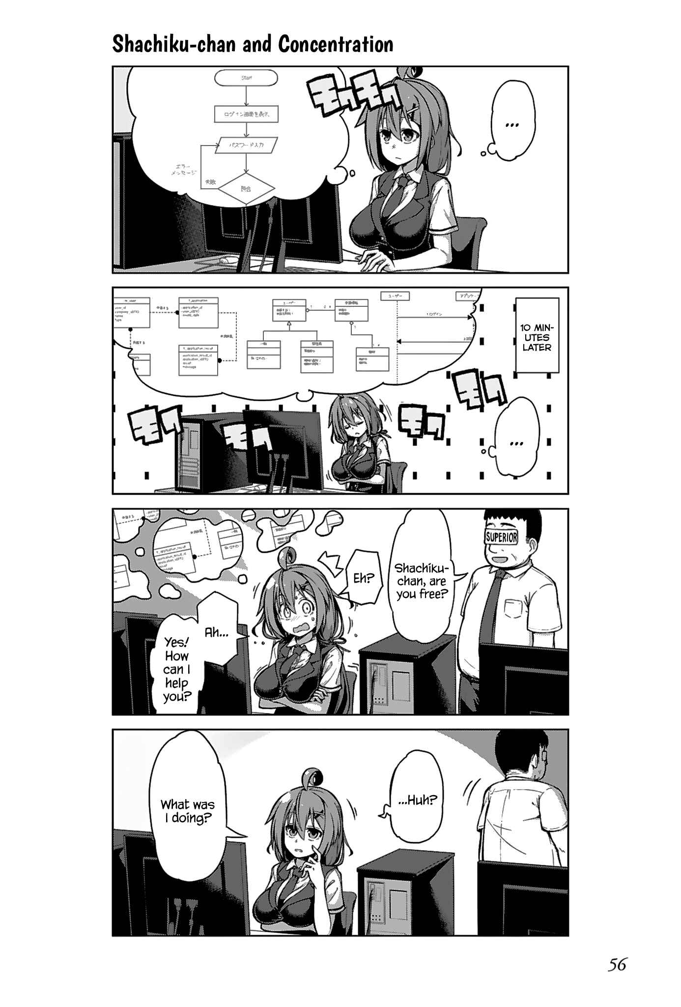 Page 6 Chapter 11 Ikinokore! Shachiku-chan