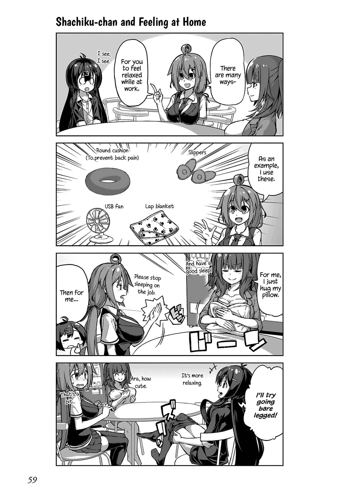Page 9 Chapter 11 Ikinokore! Shachiku-chan