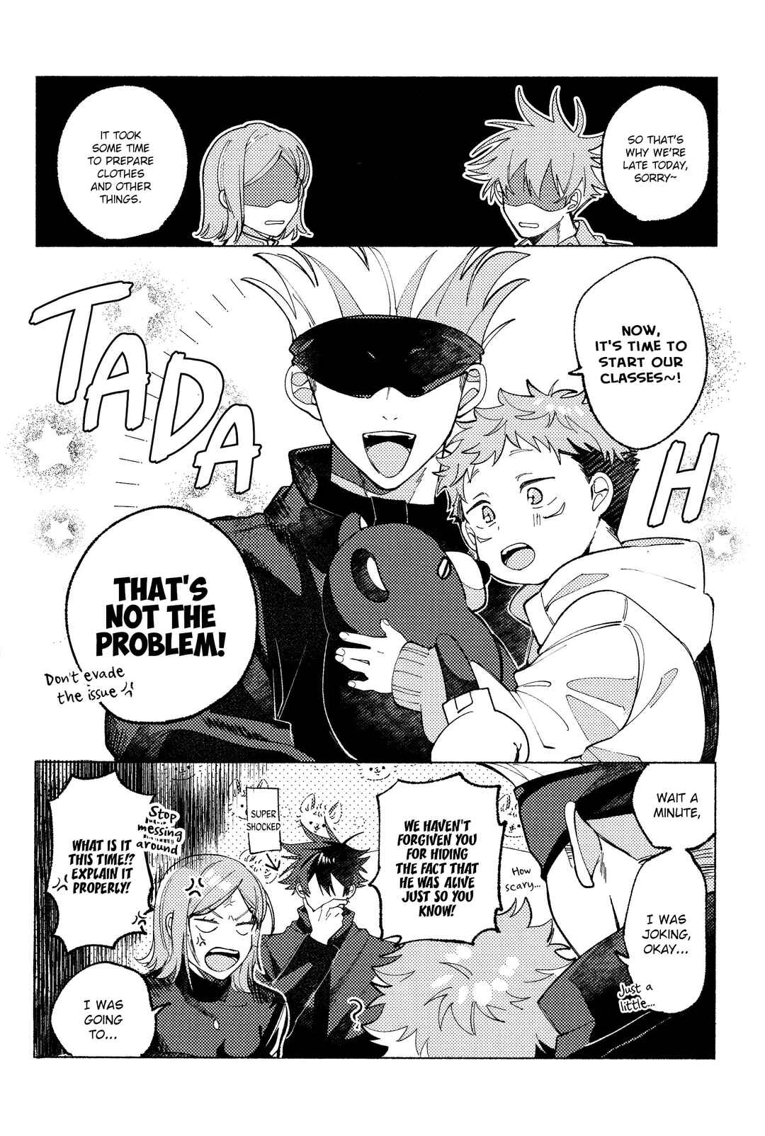 Page 10 Chapter Unknown_dba2 Jujutsu Kaisen - Tsukihi wo Hami Ai wo Shiru (Doujinshi)