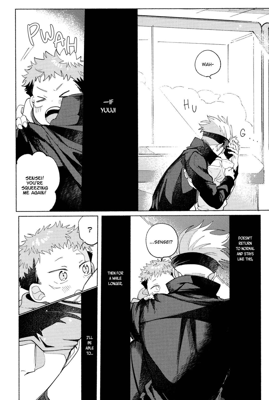 Page 27 Chapter Unknown_dba2 Jujutsu Kaisen - Tsukihi wo Hami Ai wo Shiru (Doujinshi)