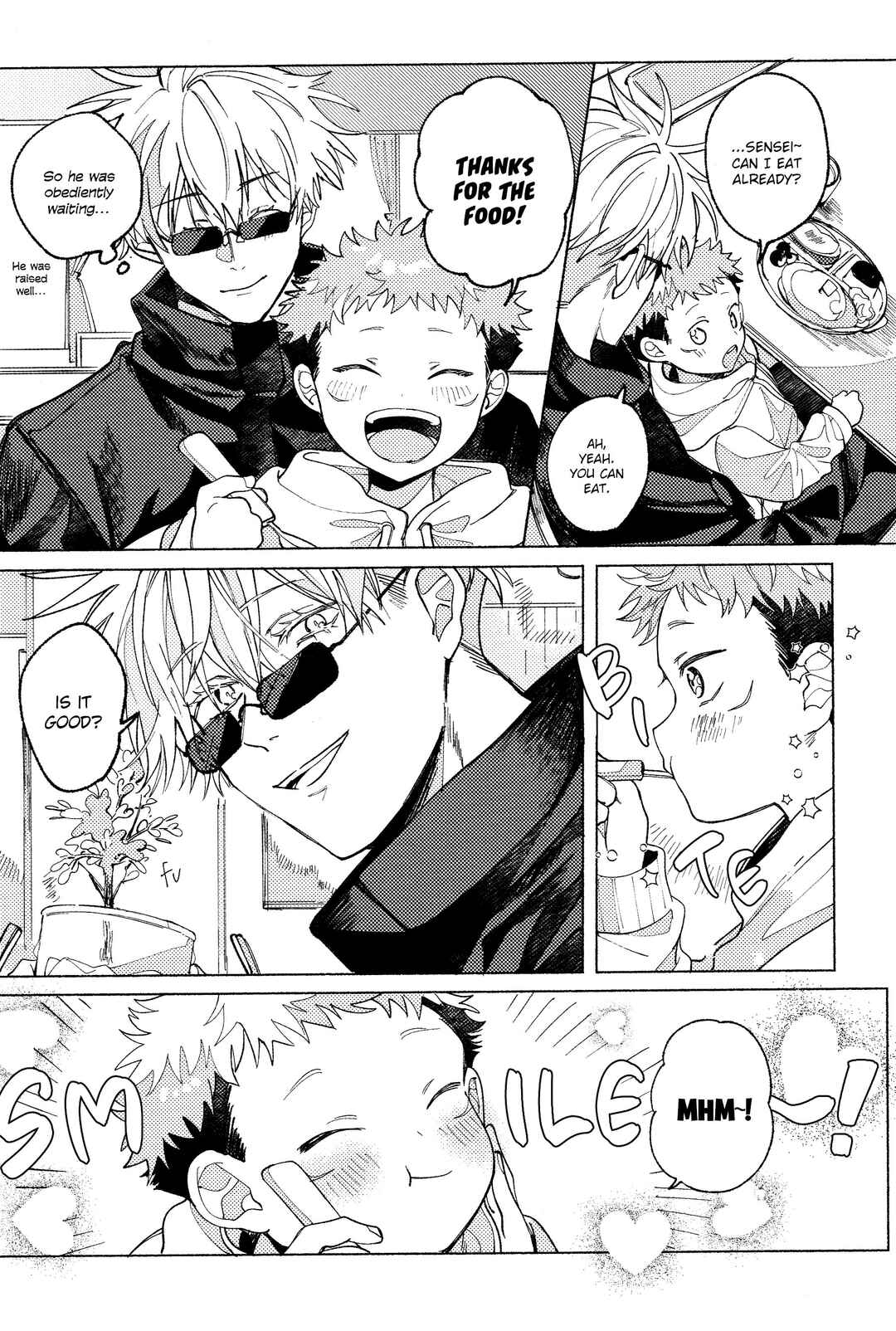 Page 32 Chapter Unknown_dba2 Jujutsu Kaisen - Tsukihi wo Hami Ai wo Shiru (Doujinshi)