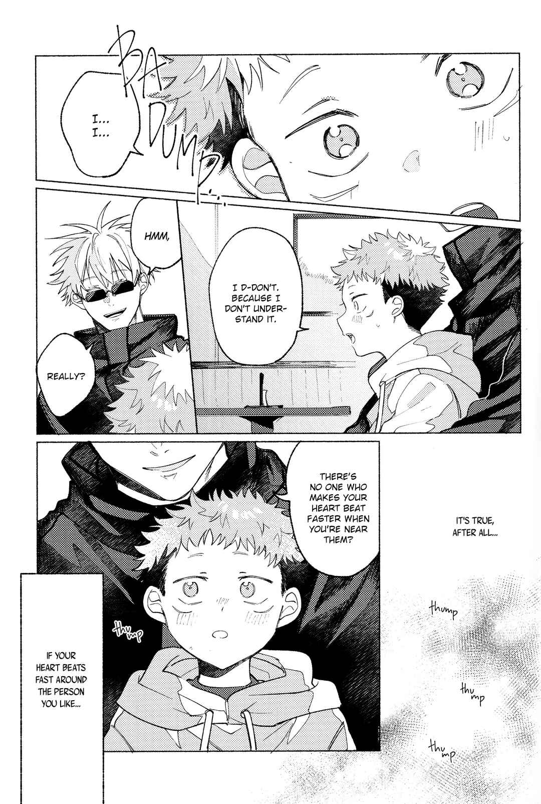 Page 35 Chapter Unknown_dba2 Jujutsu Kaisen - Tsukihi wo Hami Ai wo Shiru (Doujinshi)