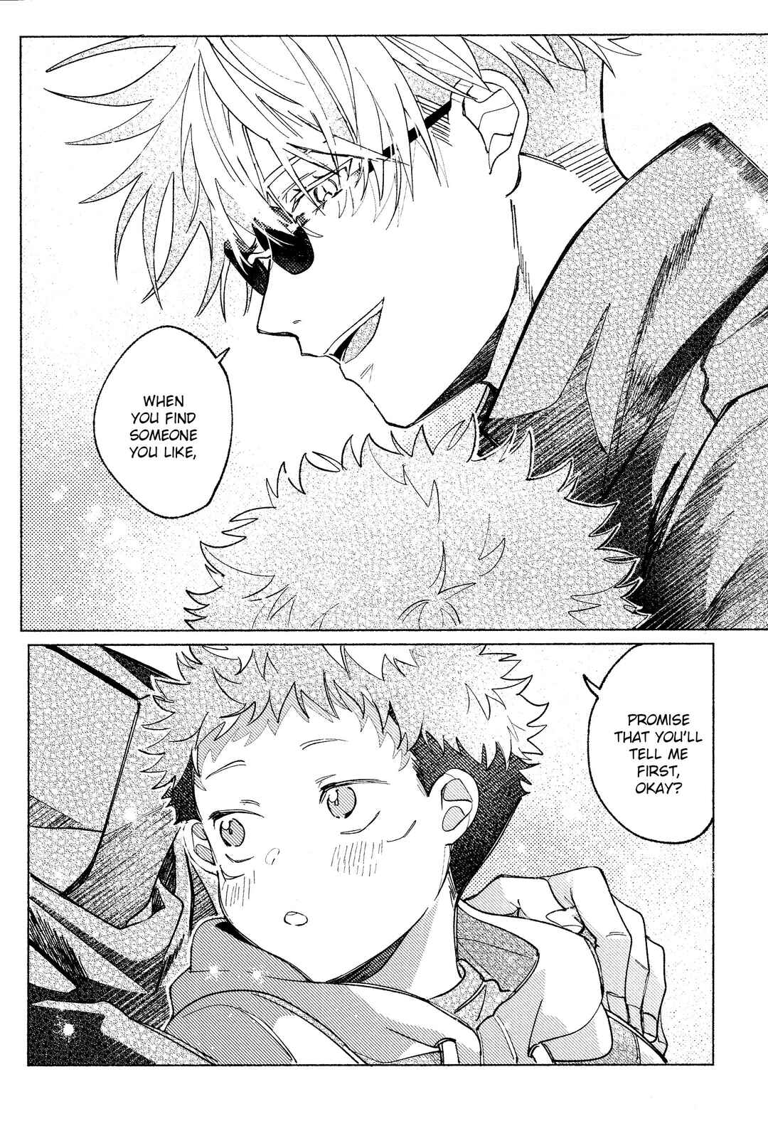 Page 36 Chapter Unknown_dba2 Jujutsu Kaisen - Tsukihi wo Hami Ai wo Shiru (Doujinshi)