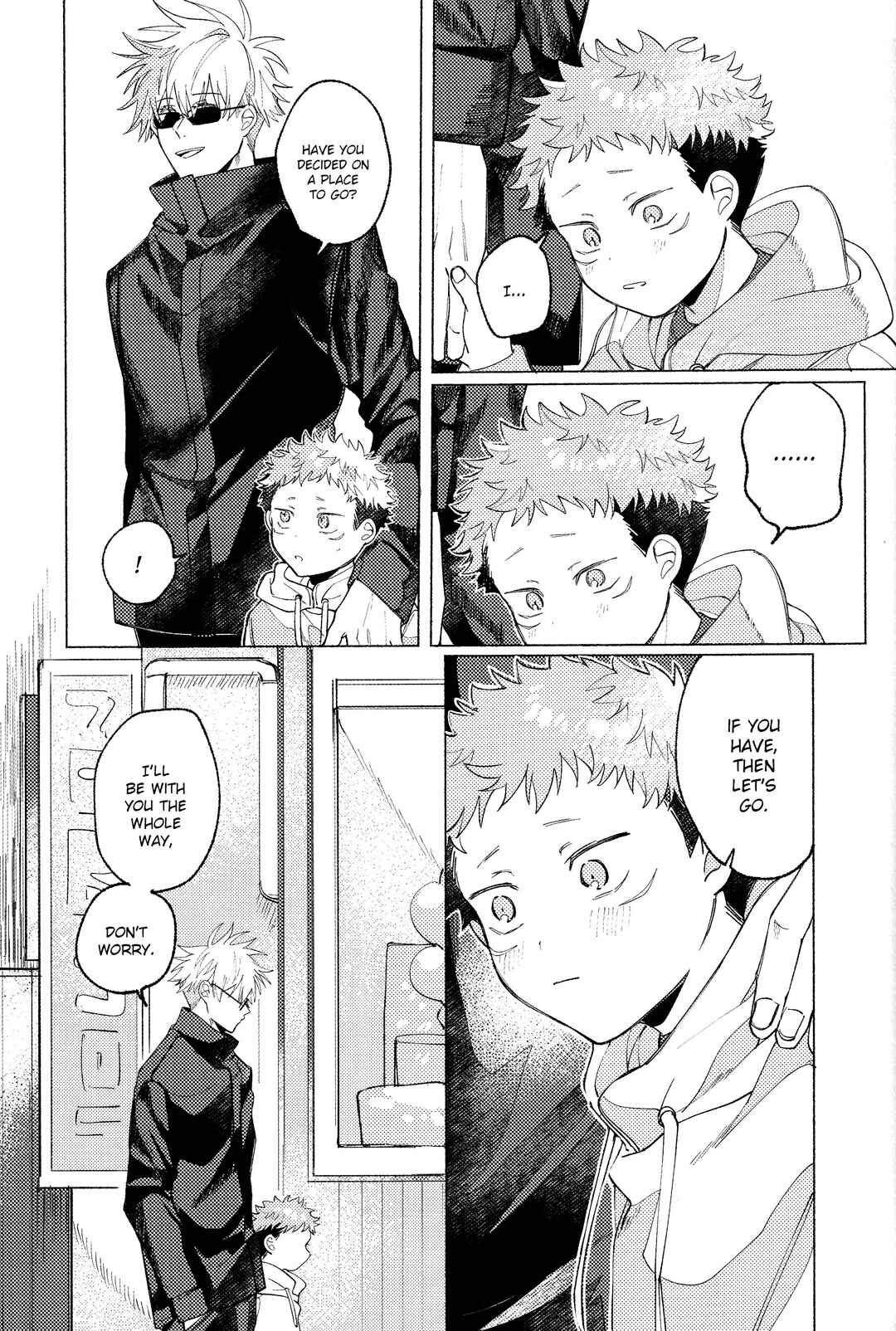Page 39 Chapter Unknown_dba2 Jujutsu Kaisen - Tsukihi wo Hami Ai wo Shiru (Doujinshi)